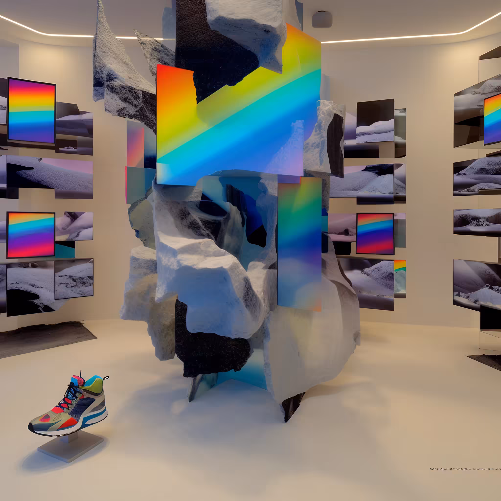Impossible Pole #7 "Absolutely Wacky and Crazy Pole at the Sneaker Store"