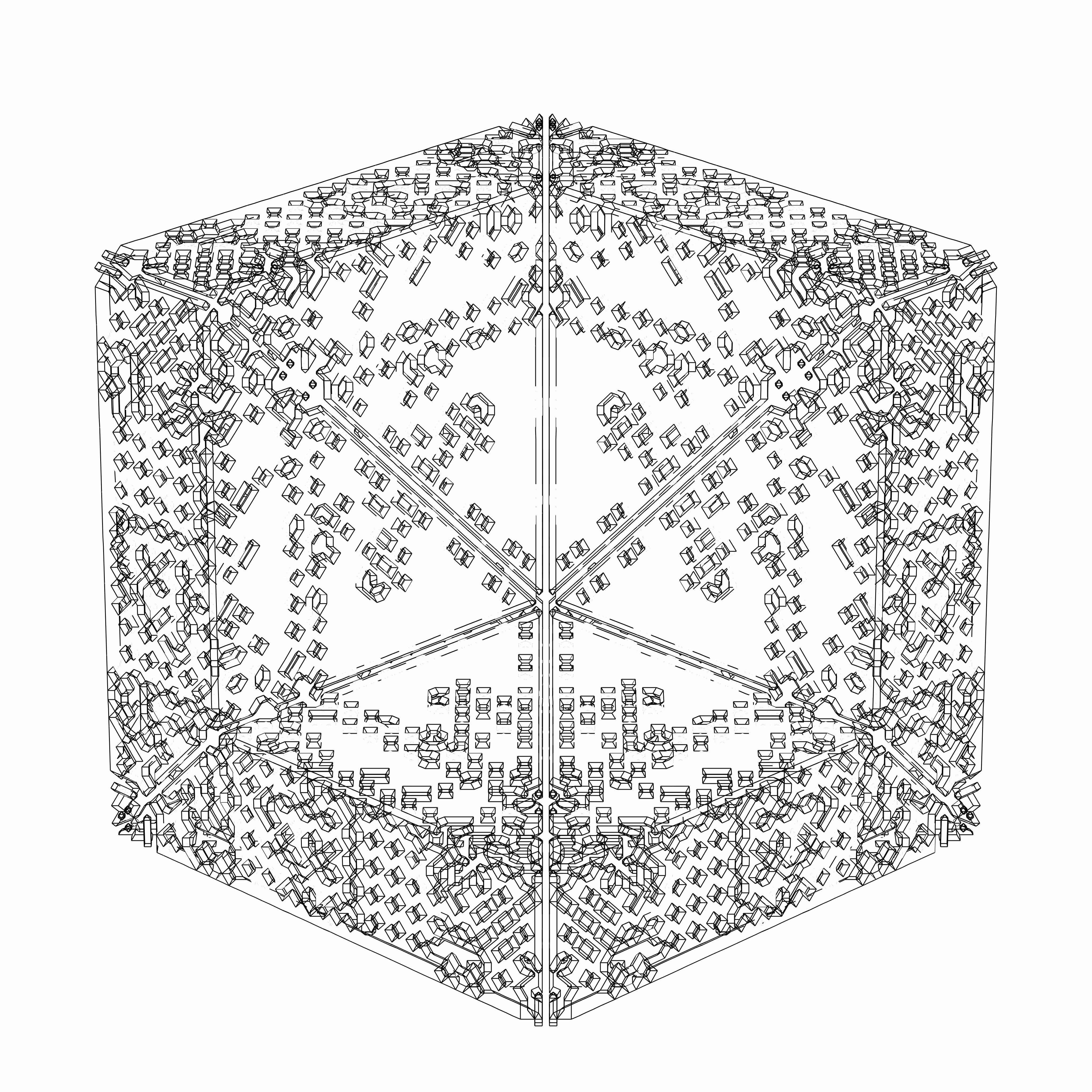 LL21 Alien Art Cube #585