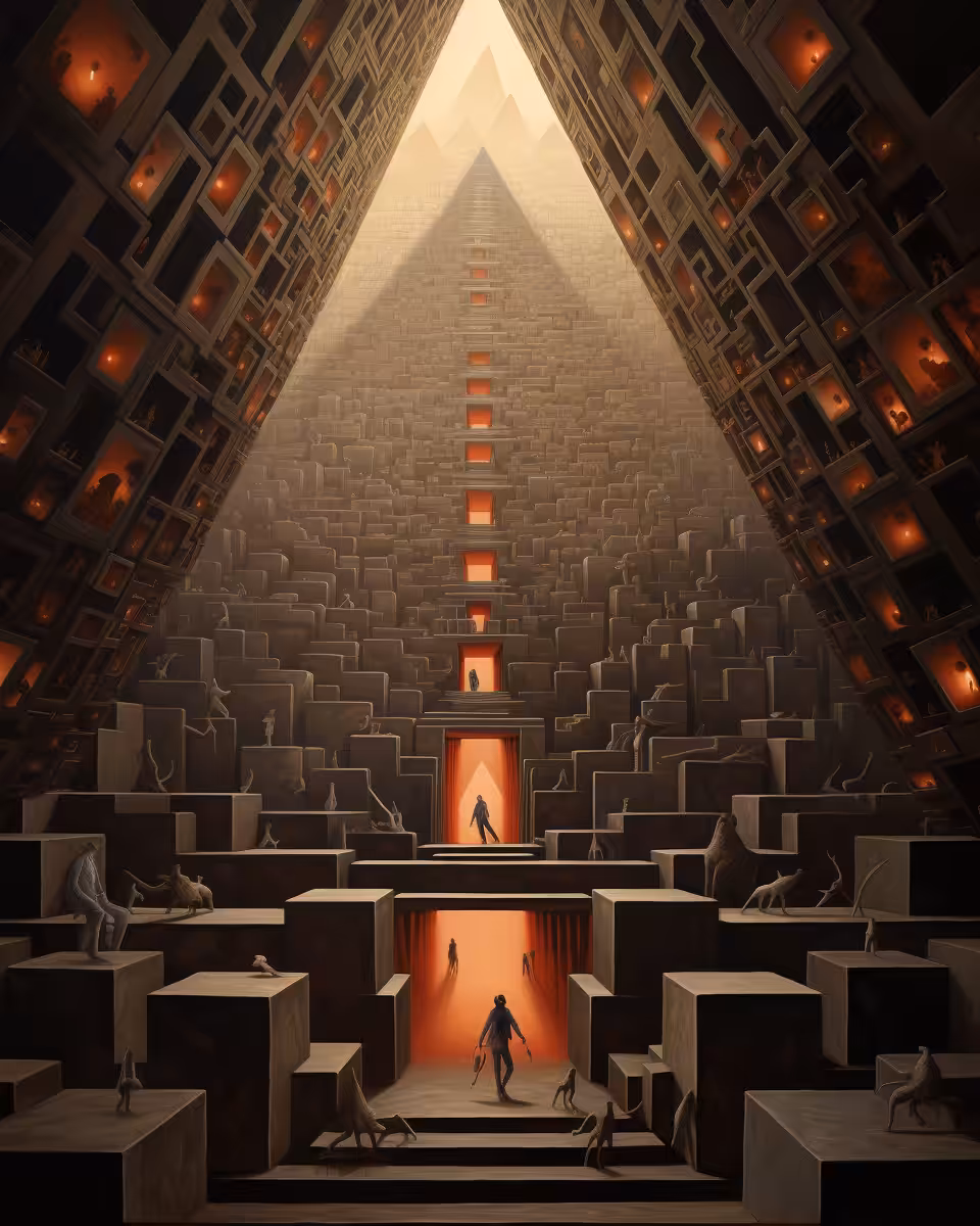 Unreal world: Pyramid