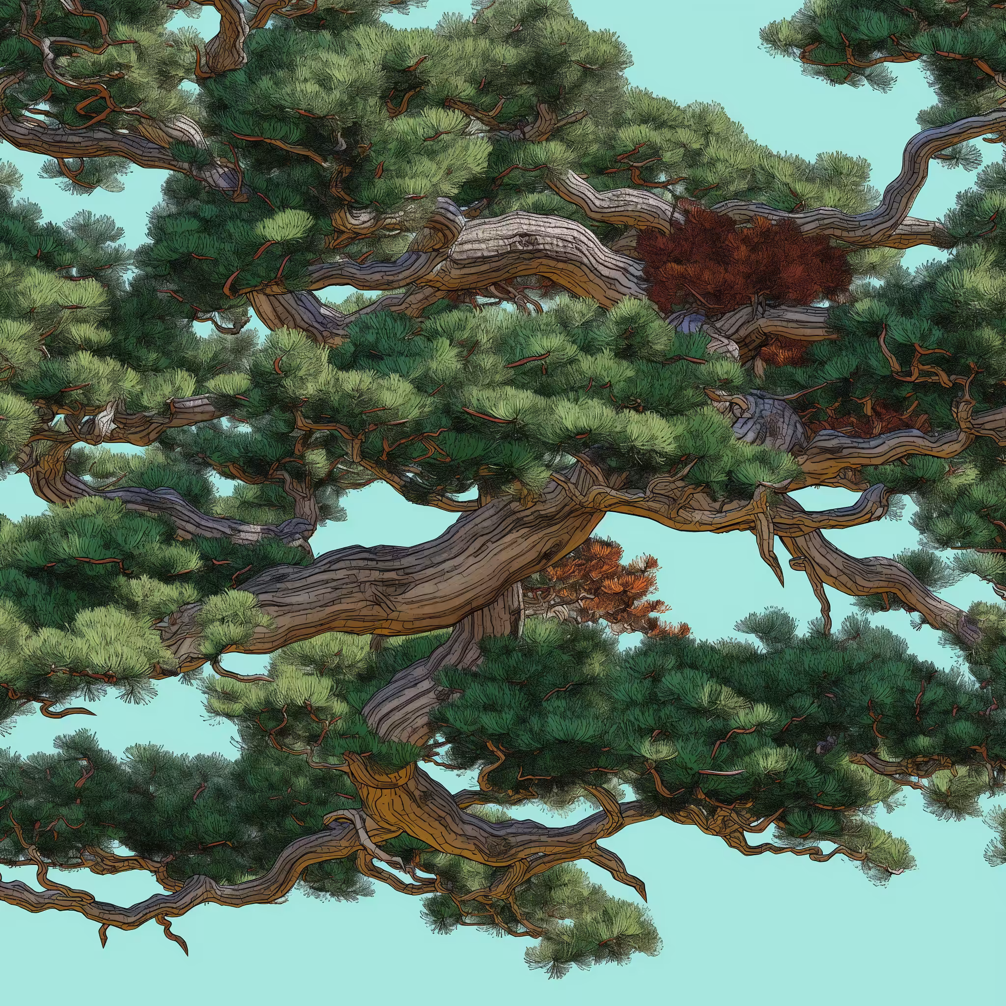 Halfway: Procedural Maritime Pine 271333