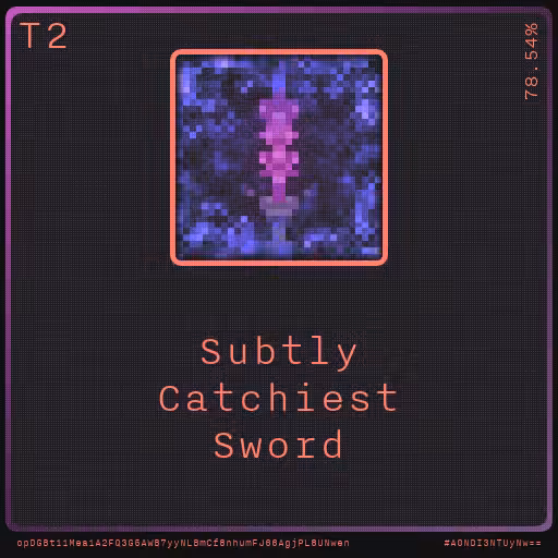 Gear for your quests - Sword #91