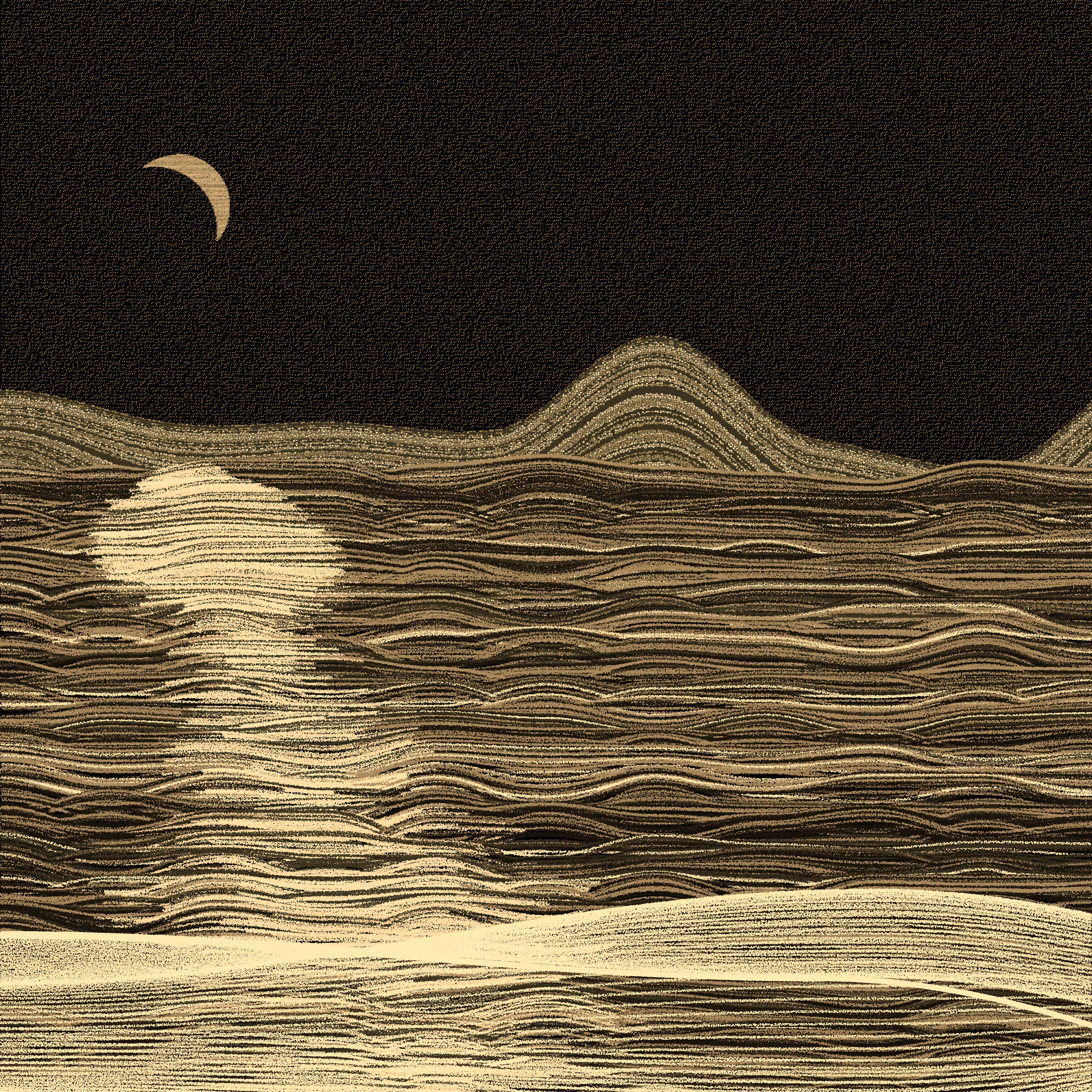 Moonlit Sea #141