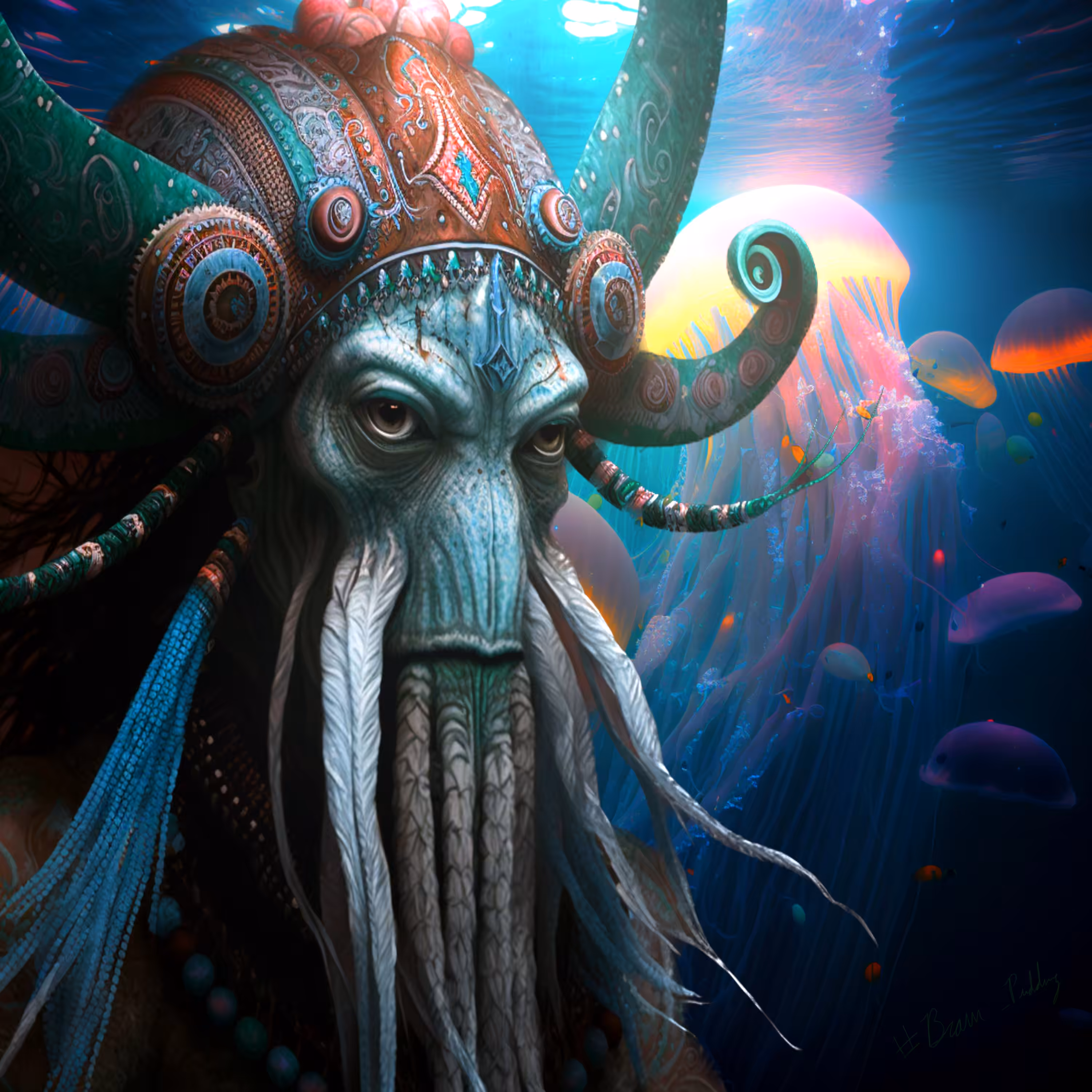 Fluto Corrumph, the Octopus Shaman
