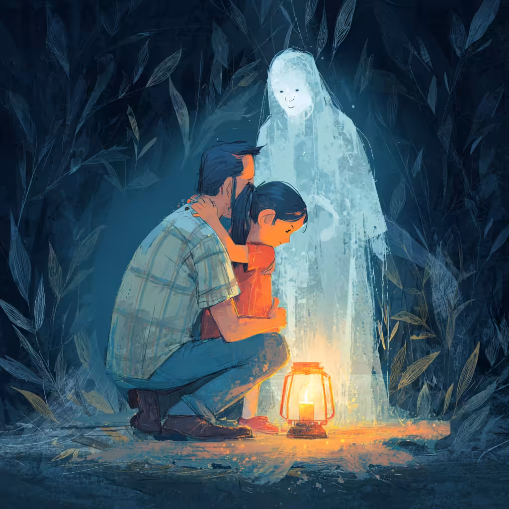 Don't be afraid, I'm here.