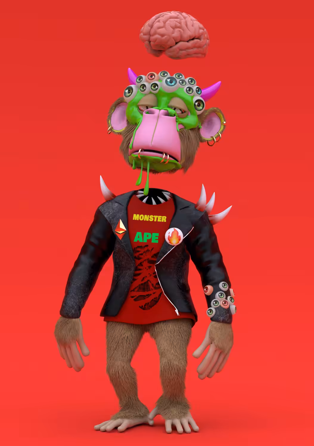 APE MONKEY # 21