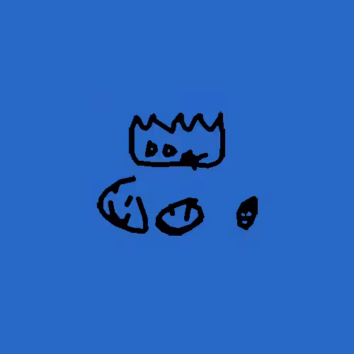 Basquiat Doodles: Basquiat #93