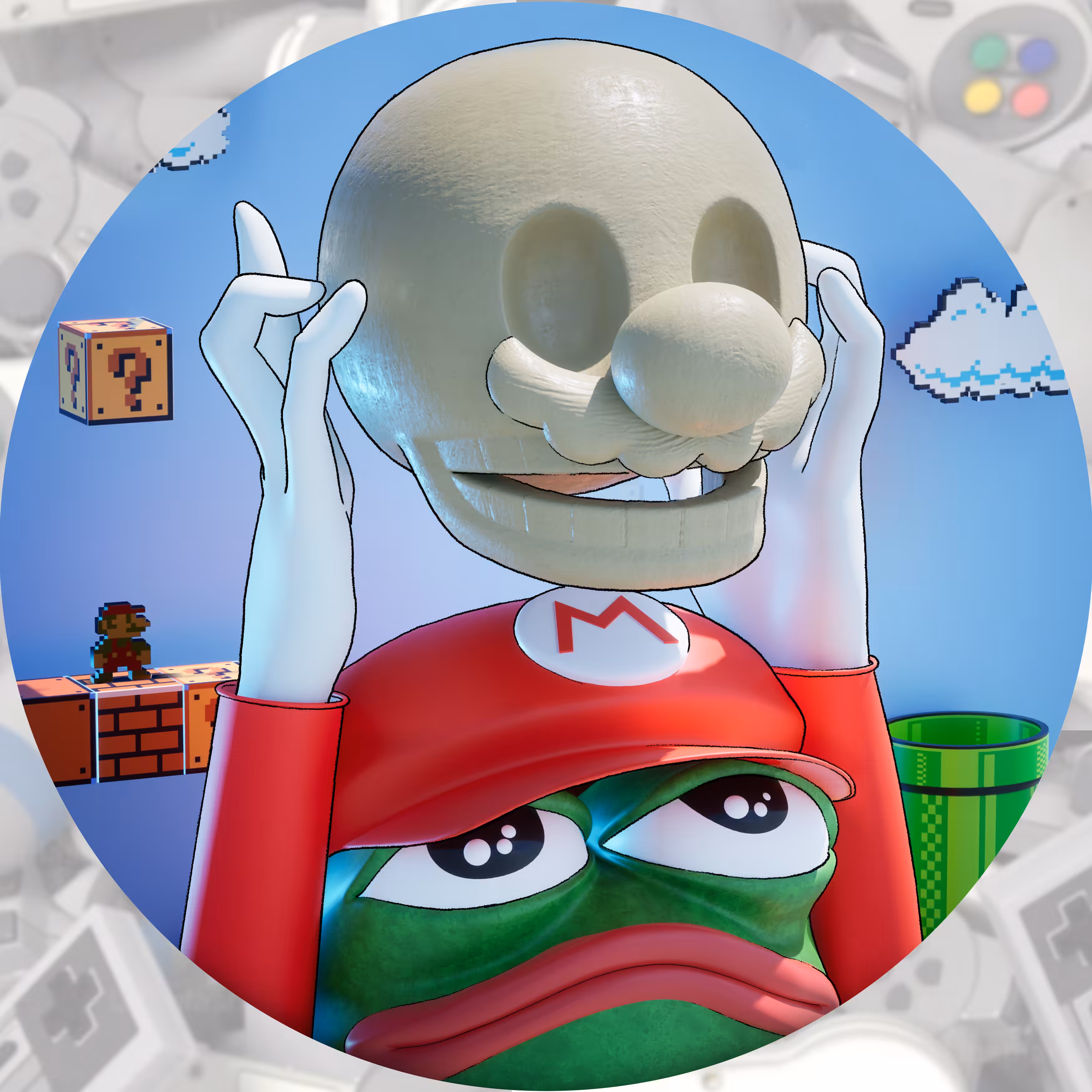 MARIO PEPE SKULL