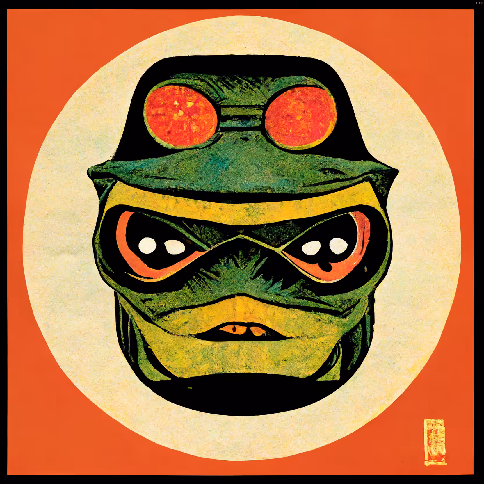 Silly Frog NFT that you'll never get 037