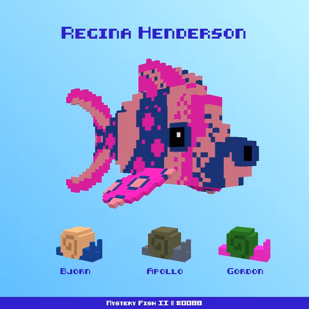 Regina Henderson :: Mystery Fish 0088/1000