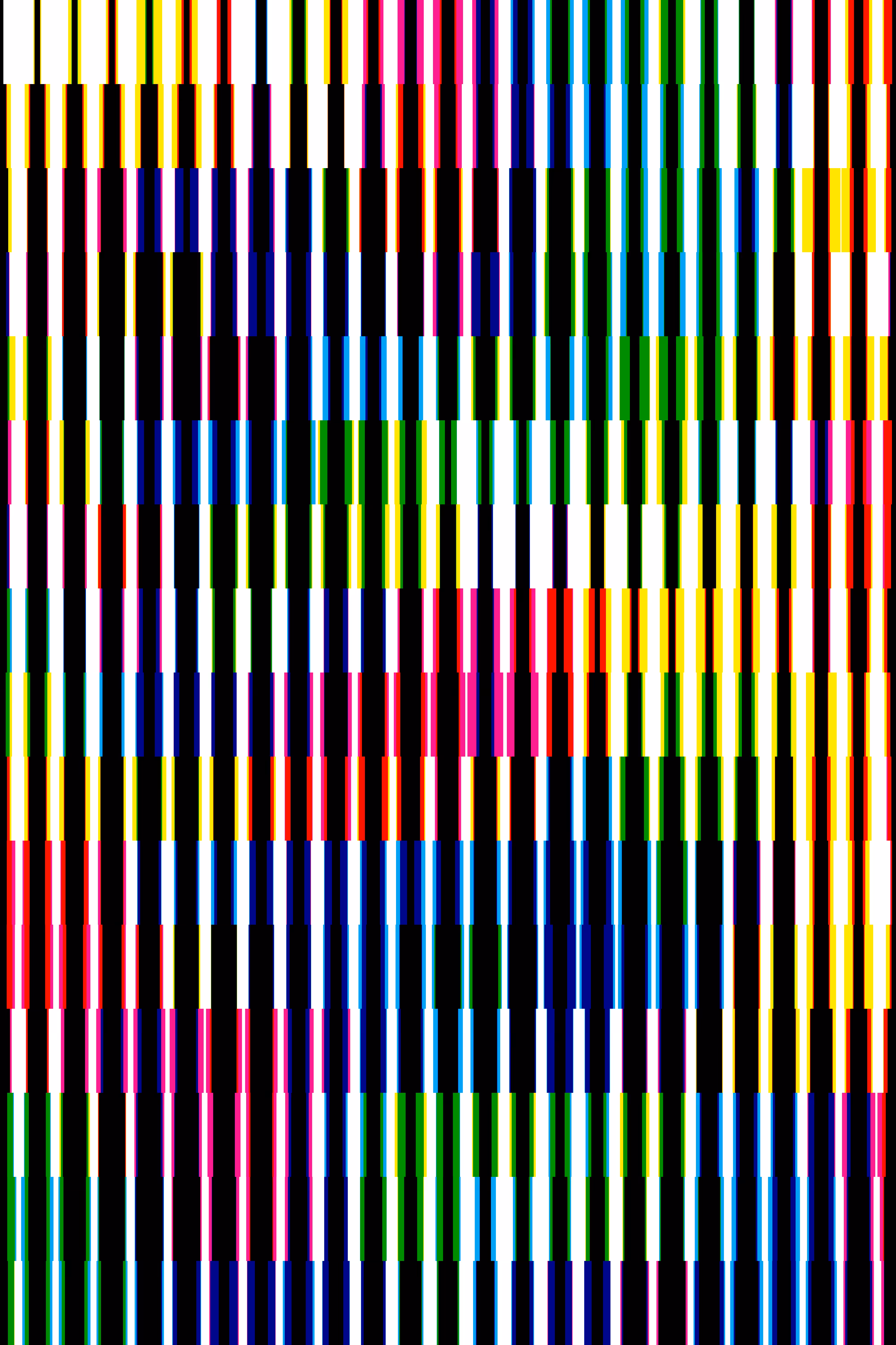 Three lines. Three Colours #91