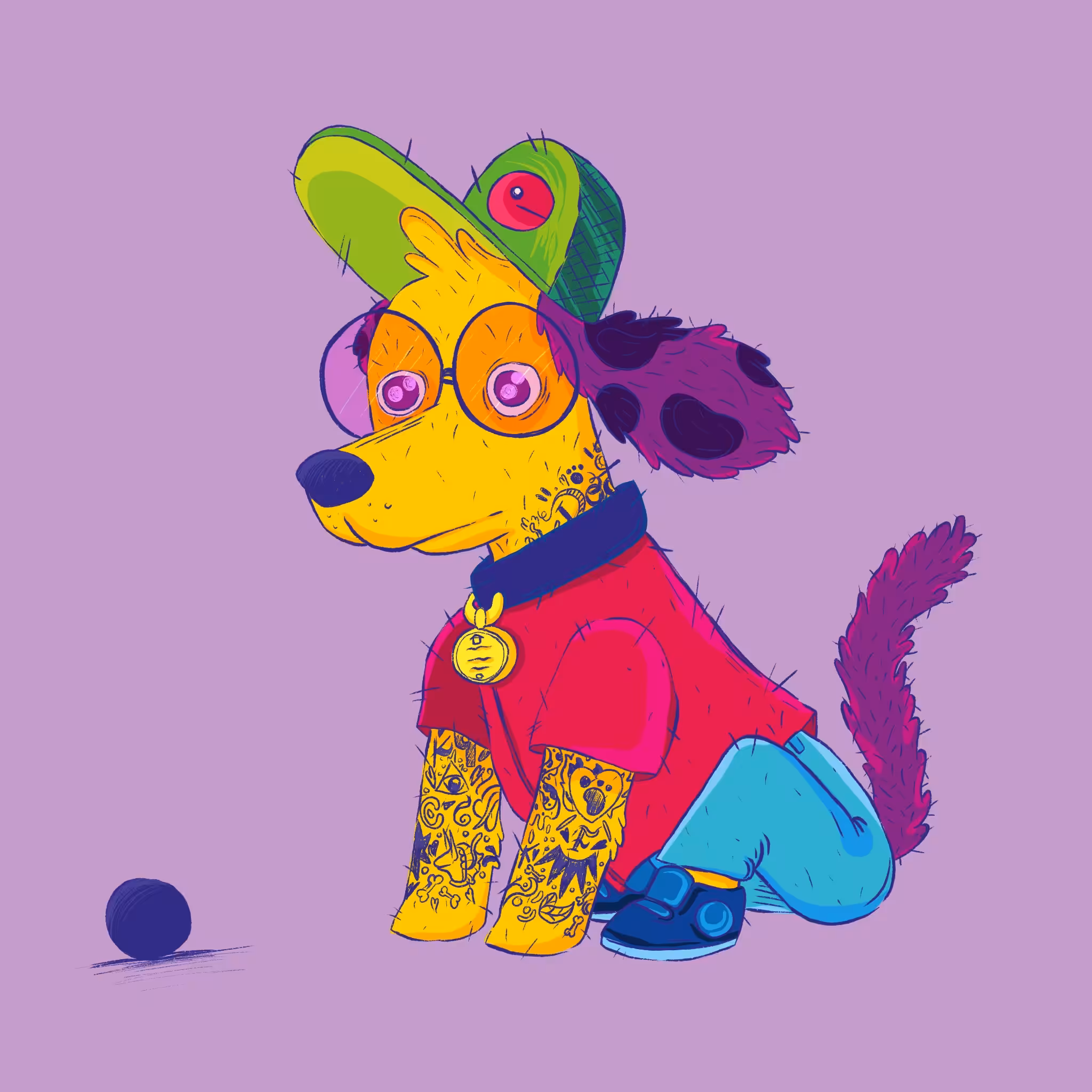 Cool dog