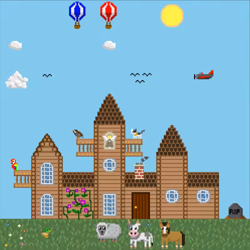 2D Mansion #364