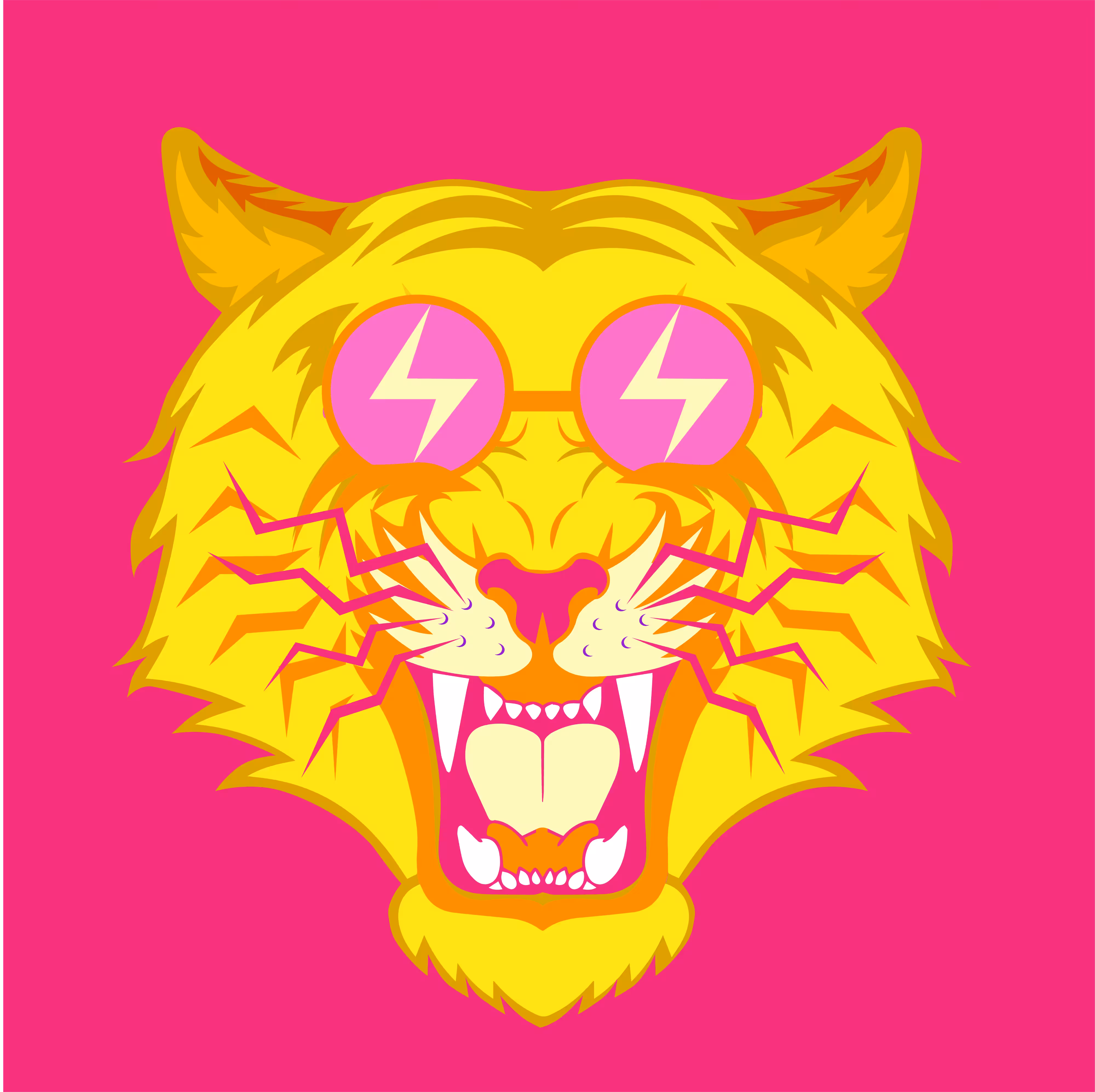 CryptoAnimals: CRYPTO TIGER FACE #17