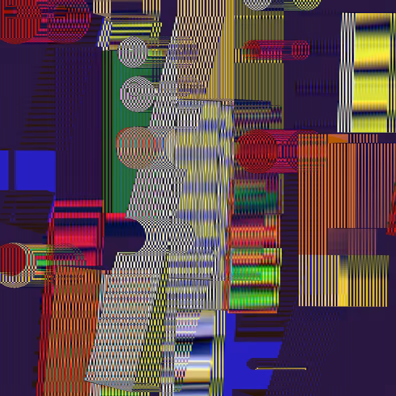 Technicolor Winter (after dead flowers) #96