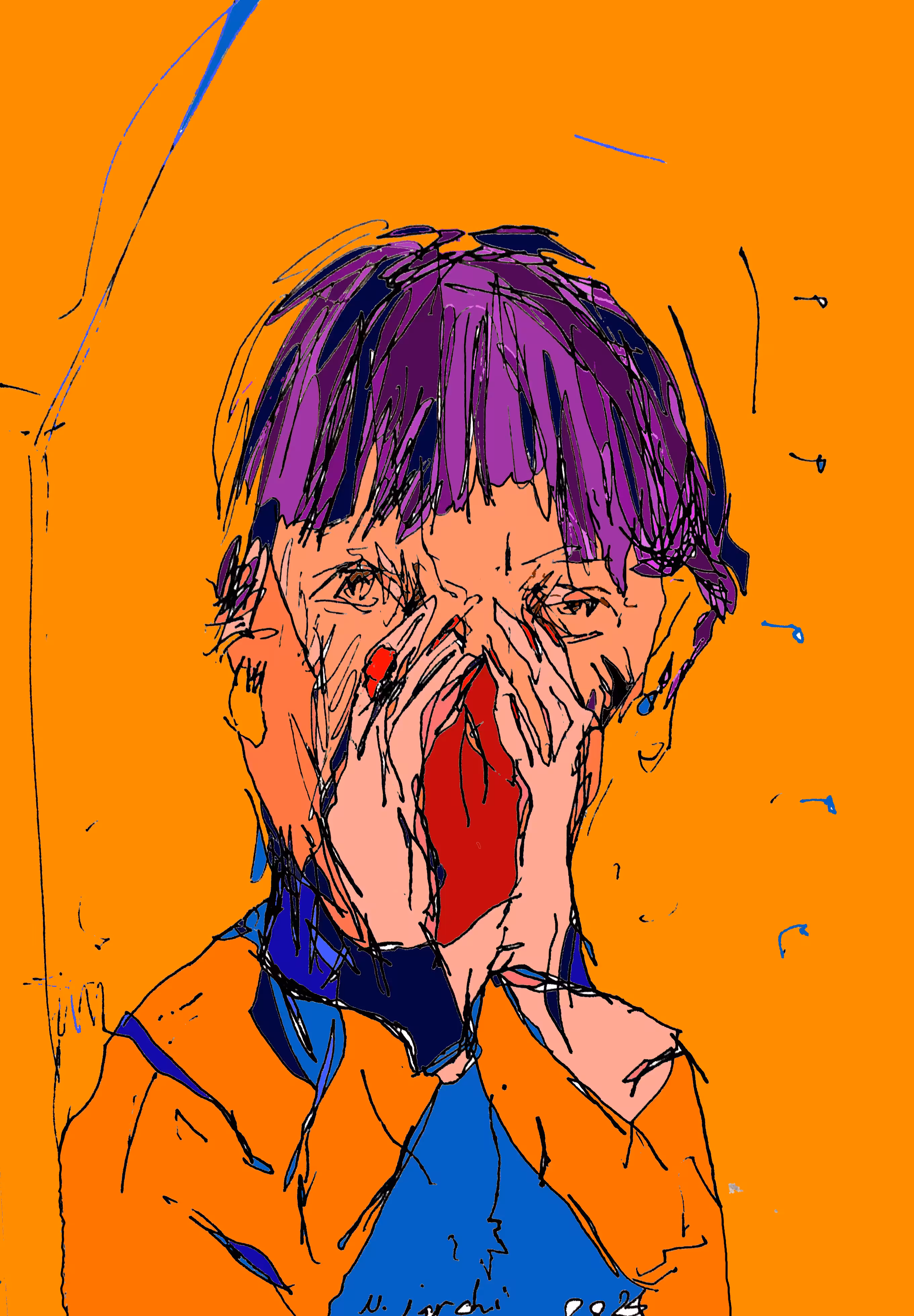 Orange universe: Scream