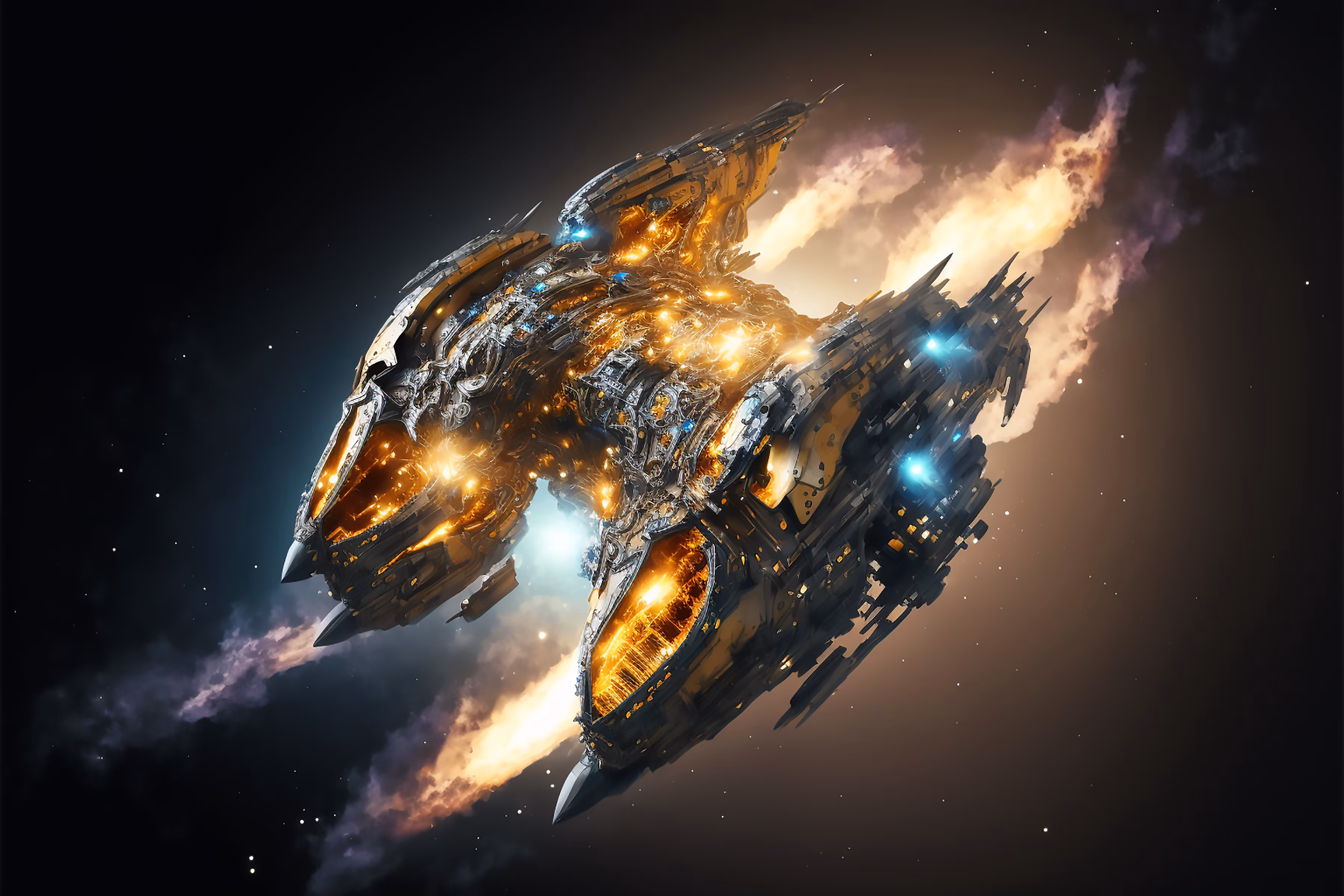 Queens' of the Galaxy Spaceships: Spaceship #2
