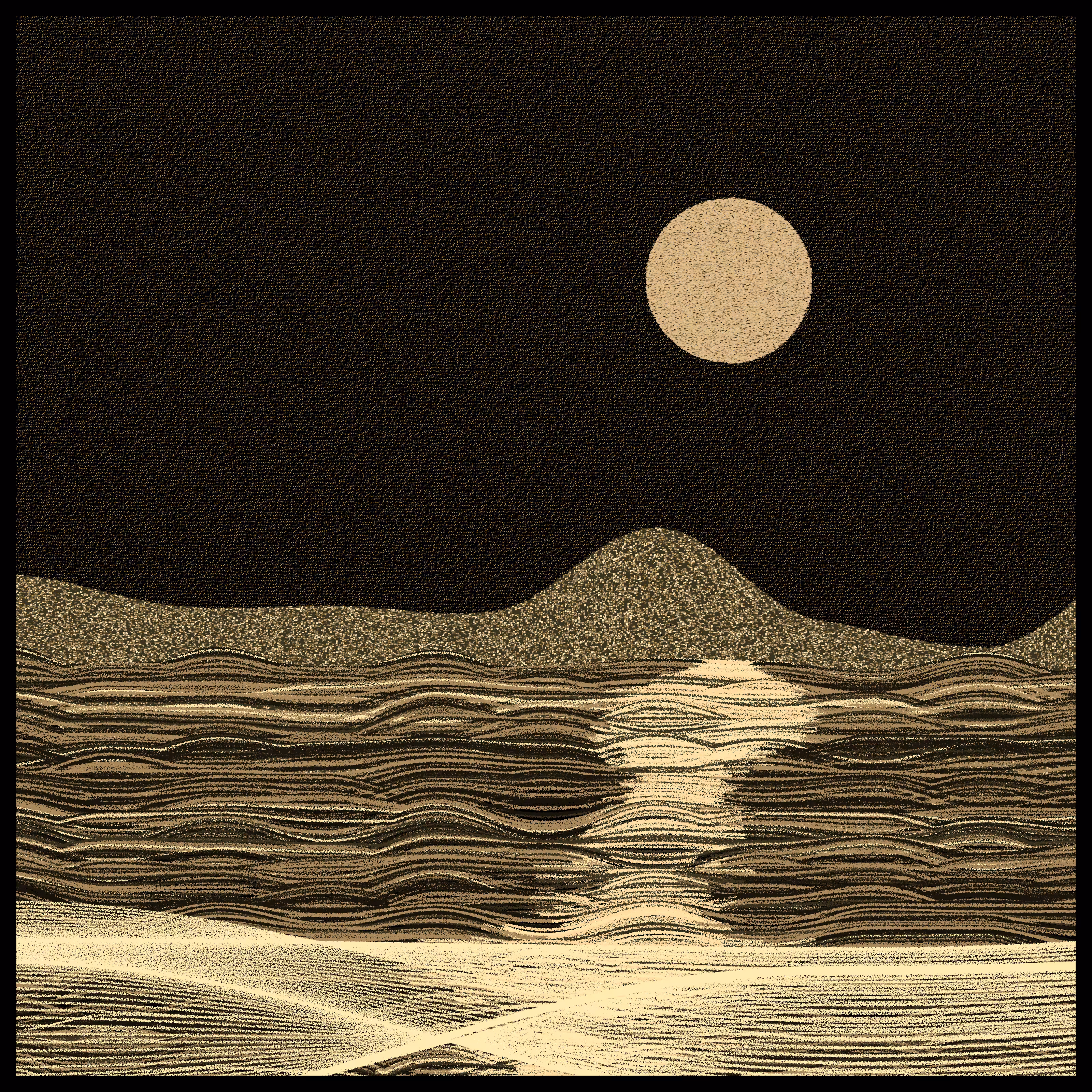 Moonlit Sea #149