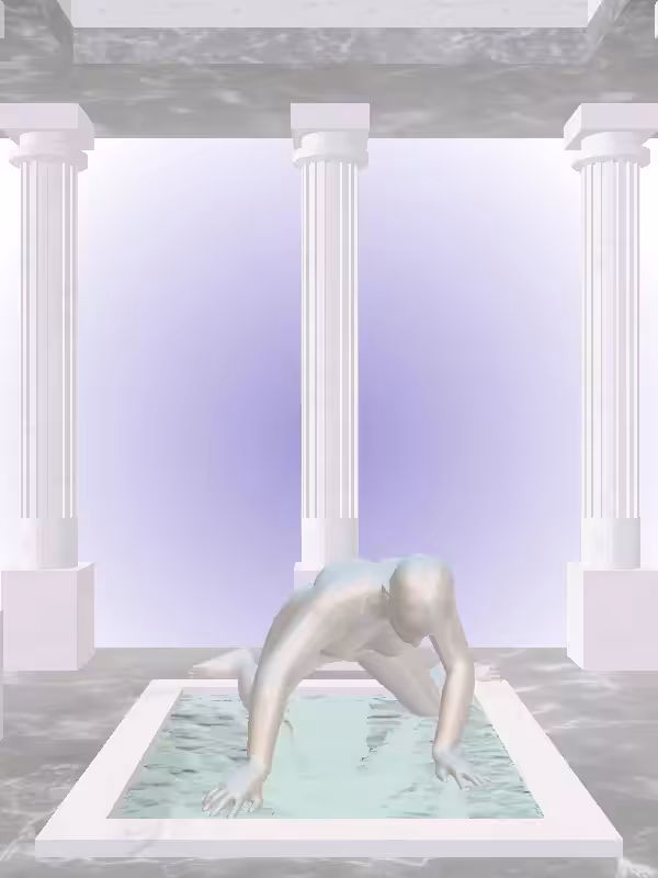 HeavenComputer: The Rising Silver Haze Woman #7326