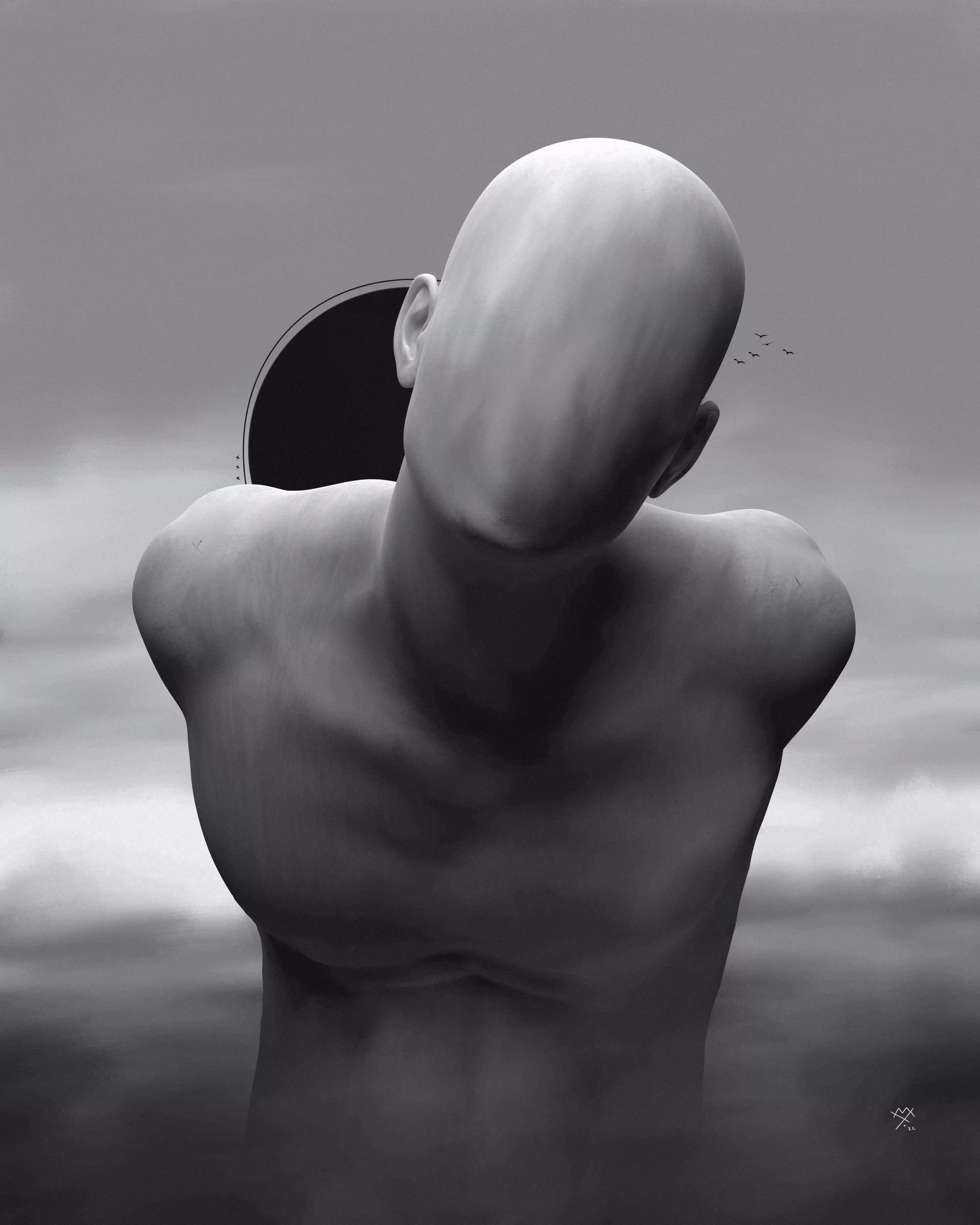 faceless #5 - "They say that eyes are mirror of the soul. What if you got none?"