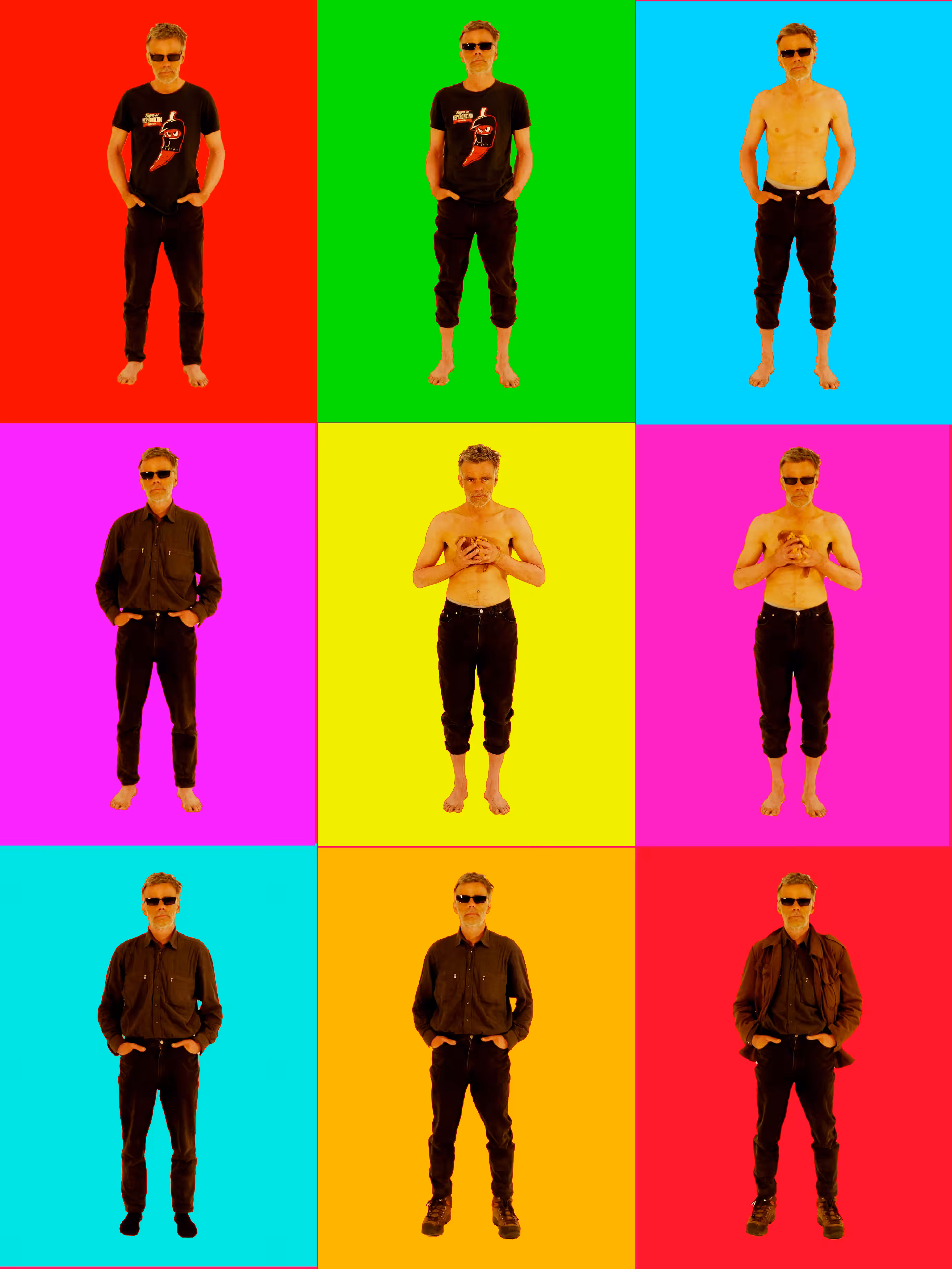 Stefano HUE Triptic series