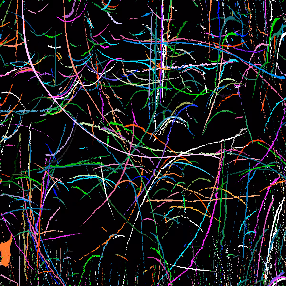 Pollock's Style Generator #42