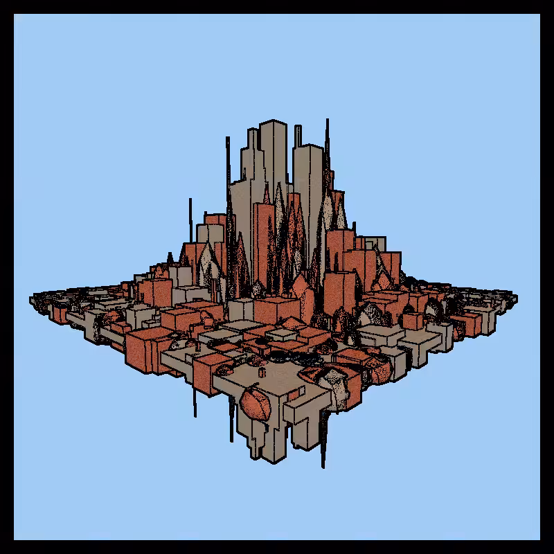 Crystal forest #32
