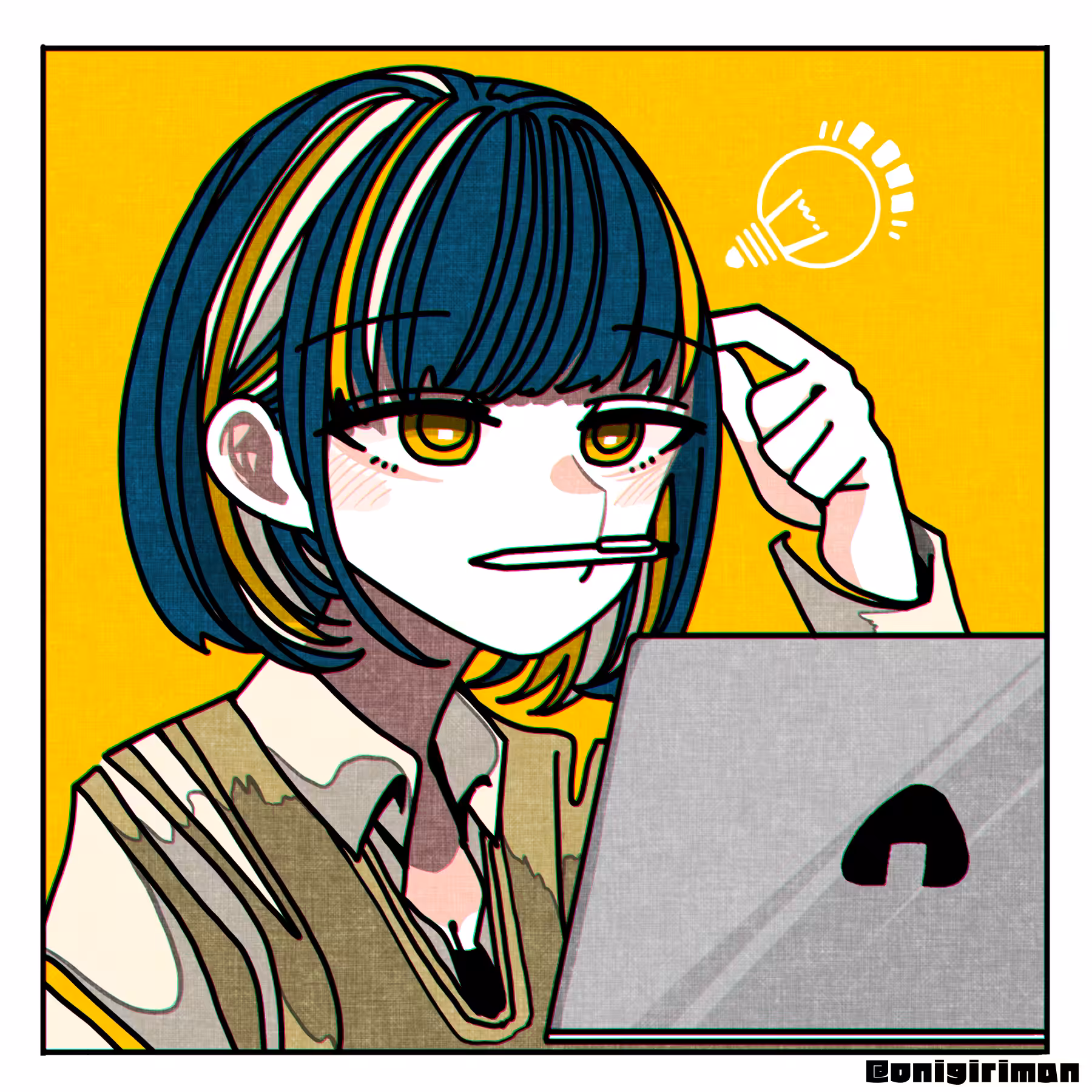 onigiriman's cute girl Collection: Super Editor Girl(S.E.G)