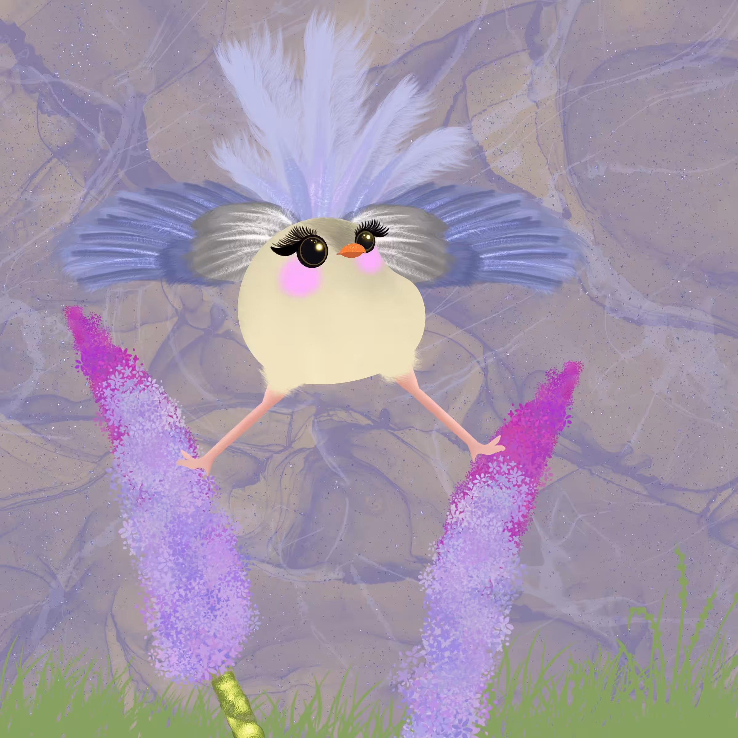 Tawny - Flanked Prinia Bird