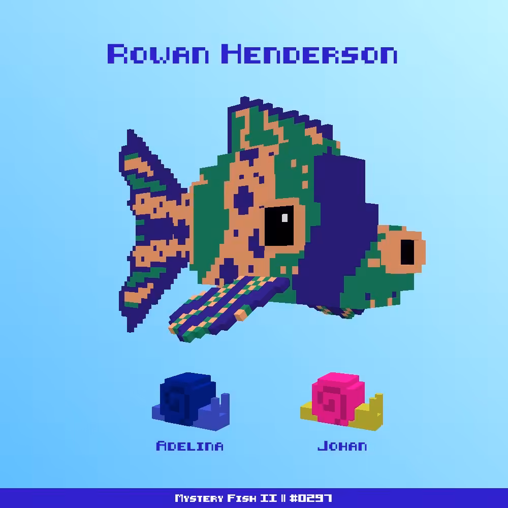 Rowan Henderson :: Mystery Fish 0297/1000