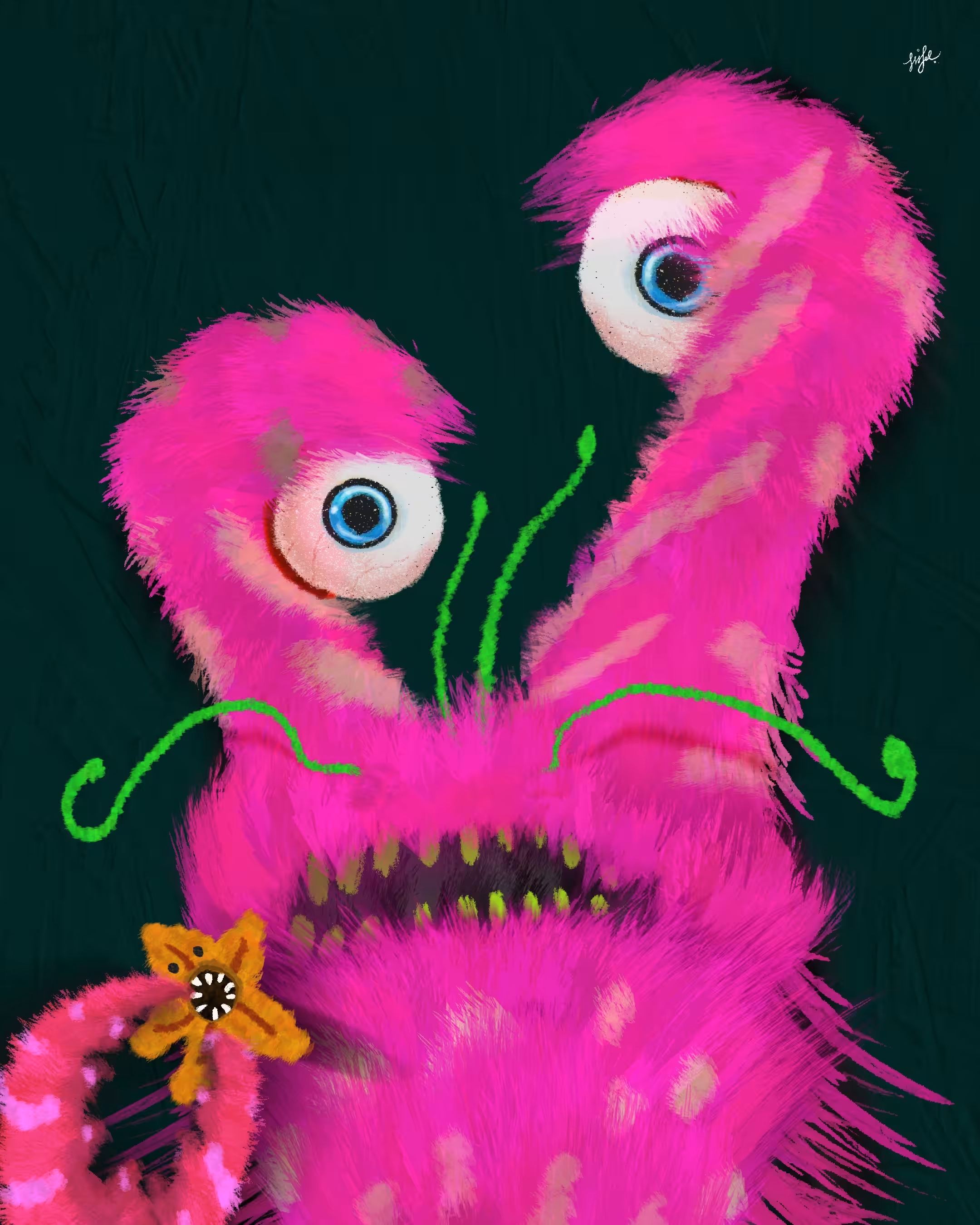 Depression Monster #0017