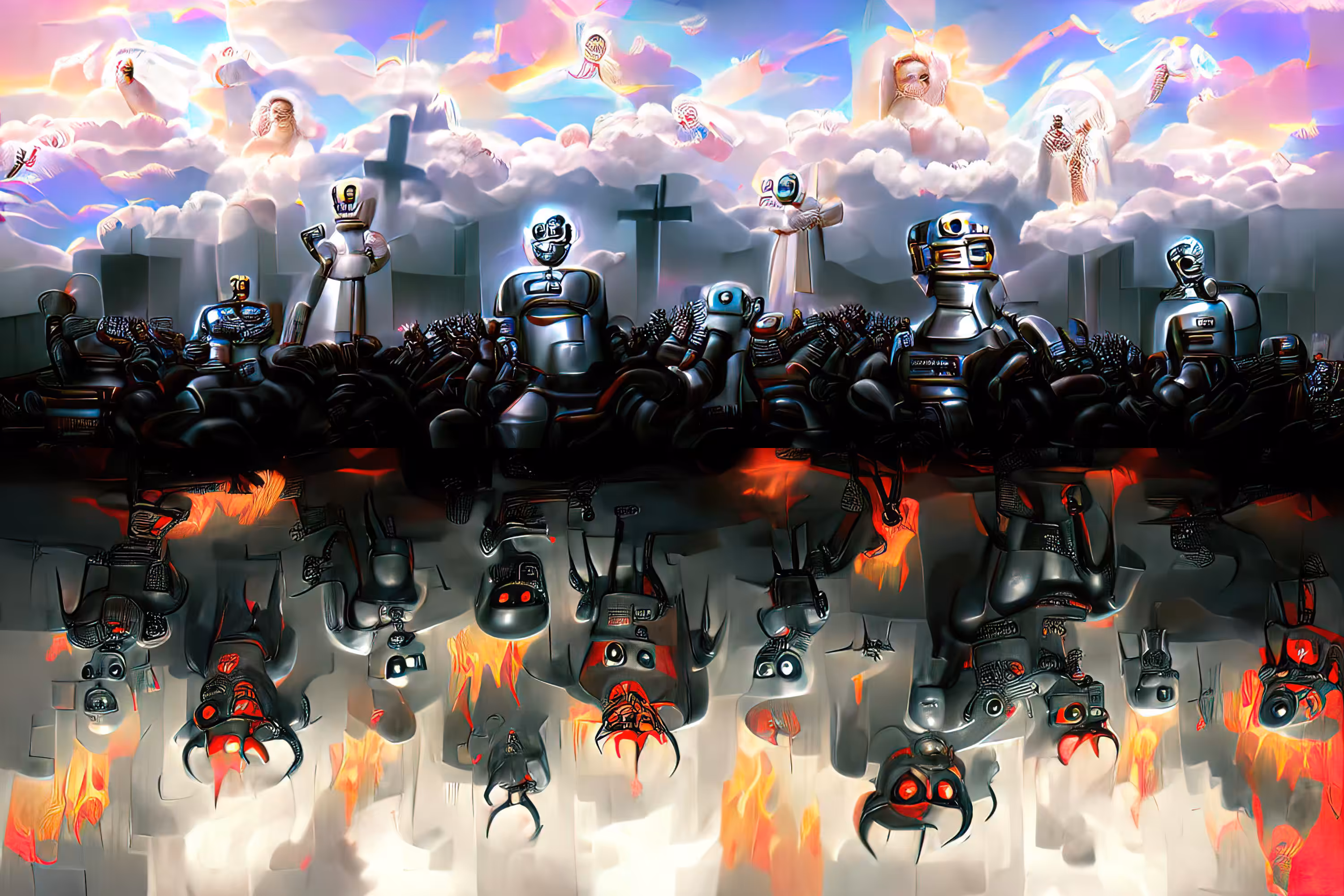 Aeternum Conflictus (heaven, but with robots)