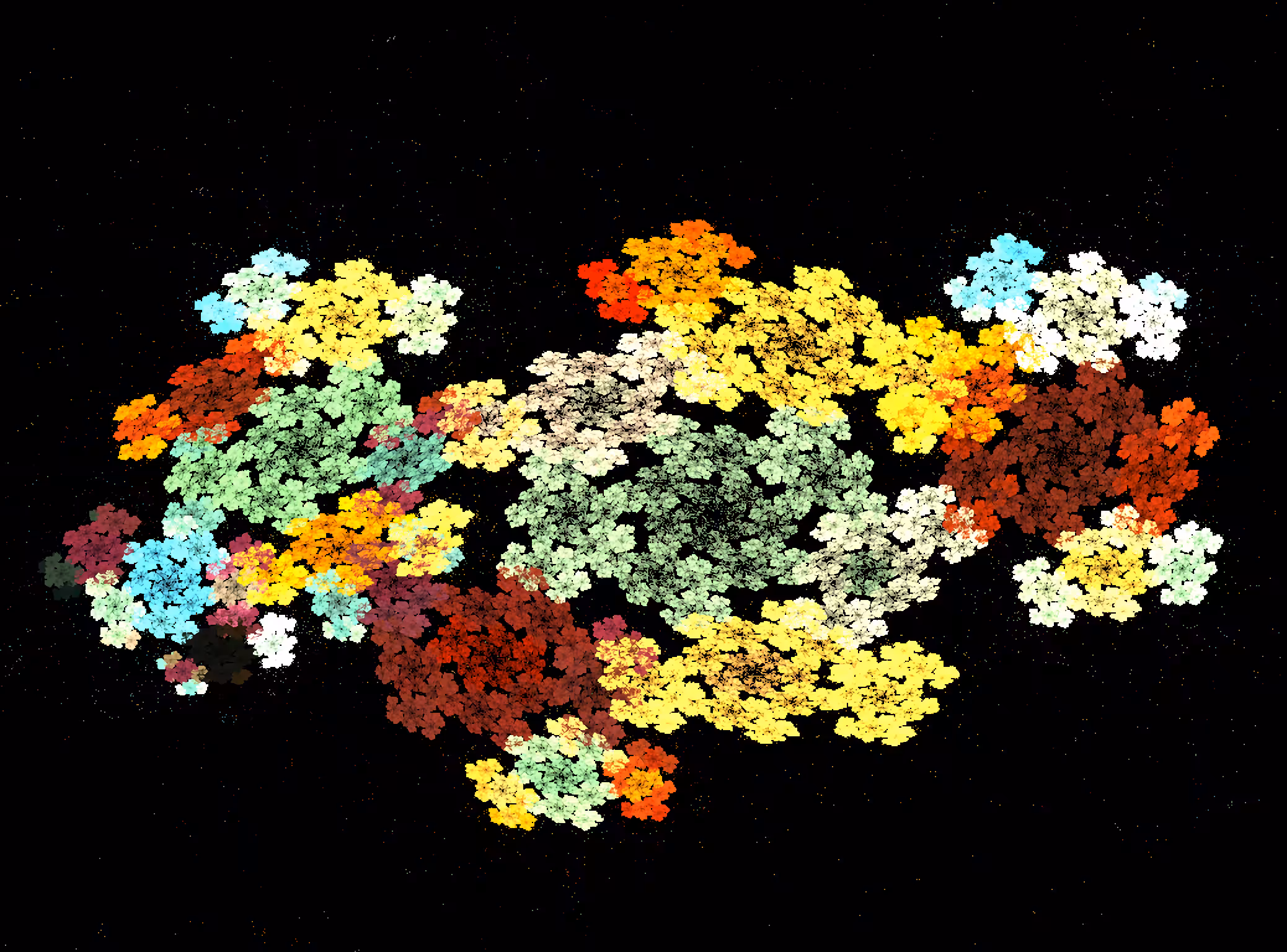 Raw Fractal Series - #019 - Bouquet