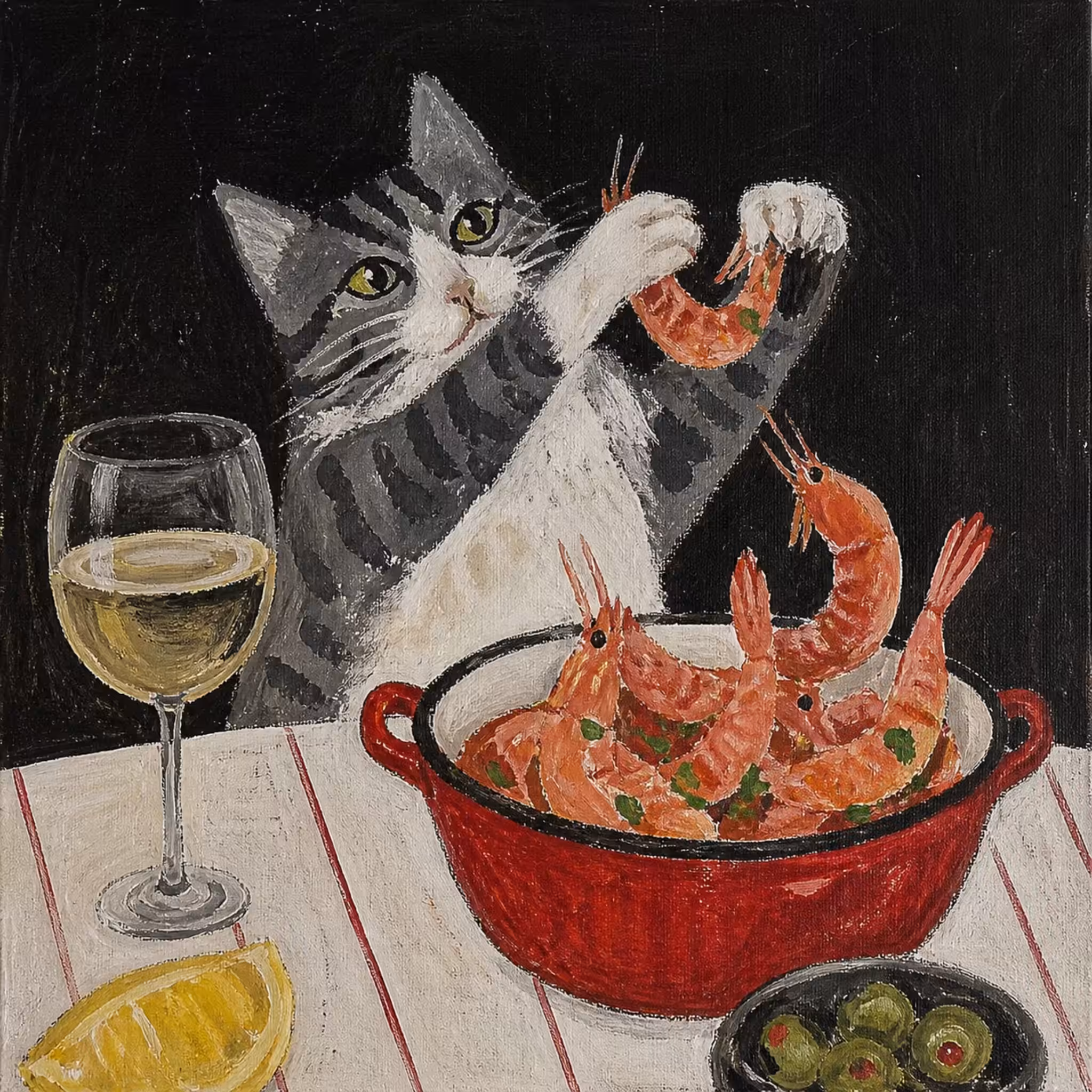 Seafood lover