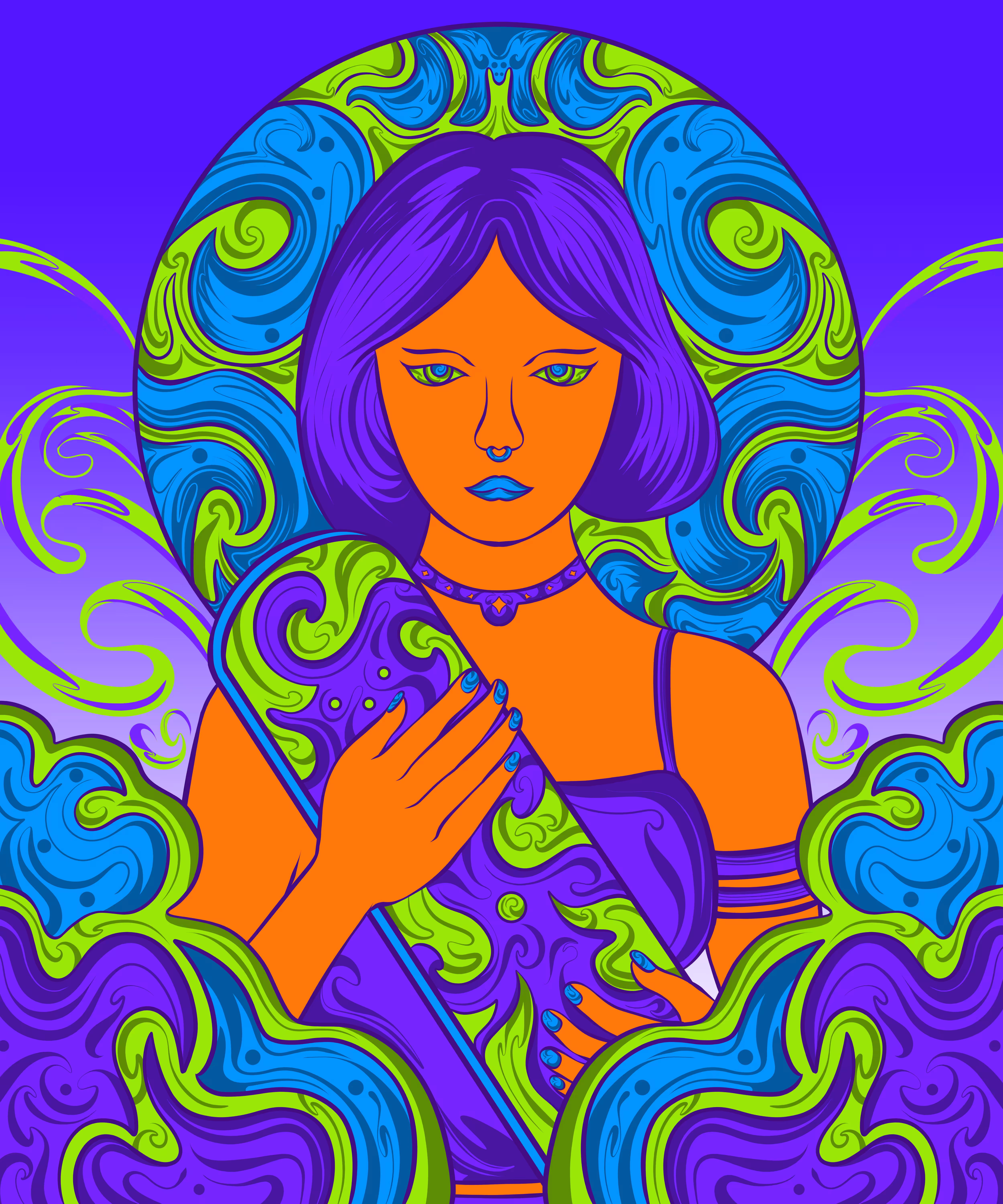 Woman On Wheels