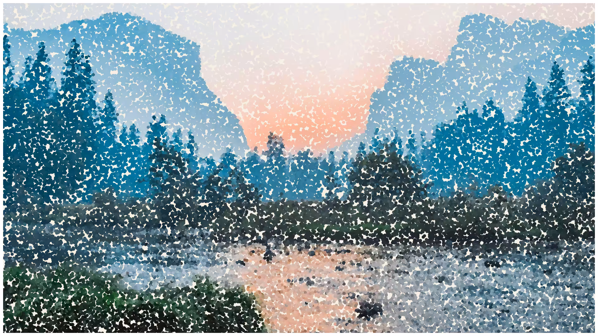 Pointillism #10