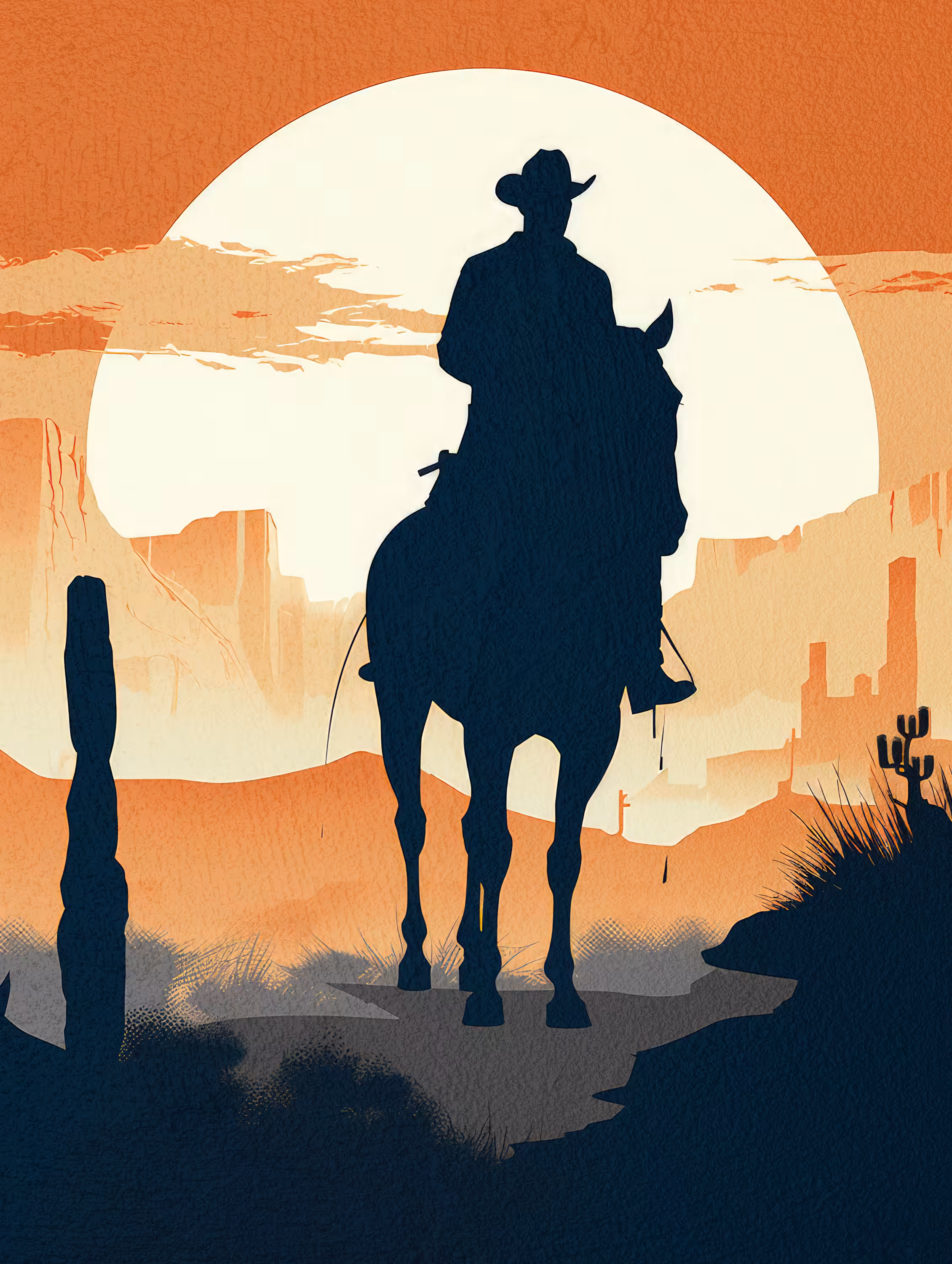Cowboy Illustration #1