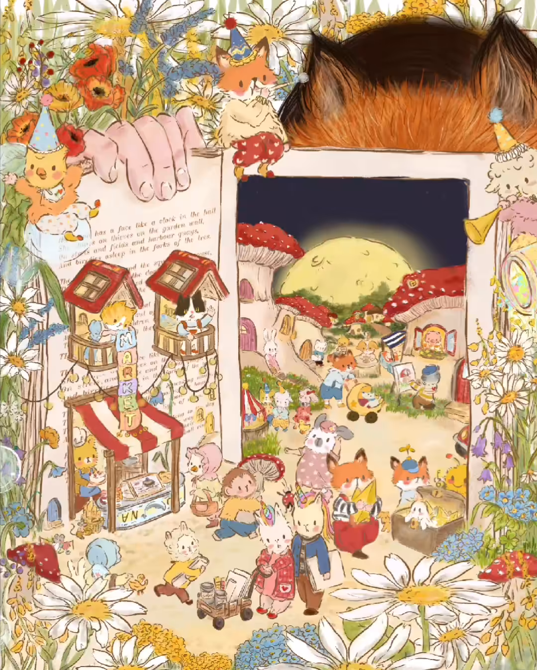 Artist Moon Village