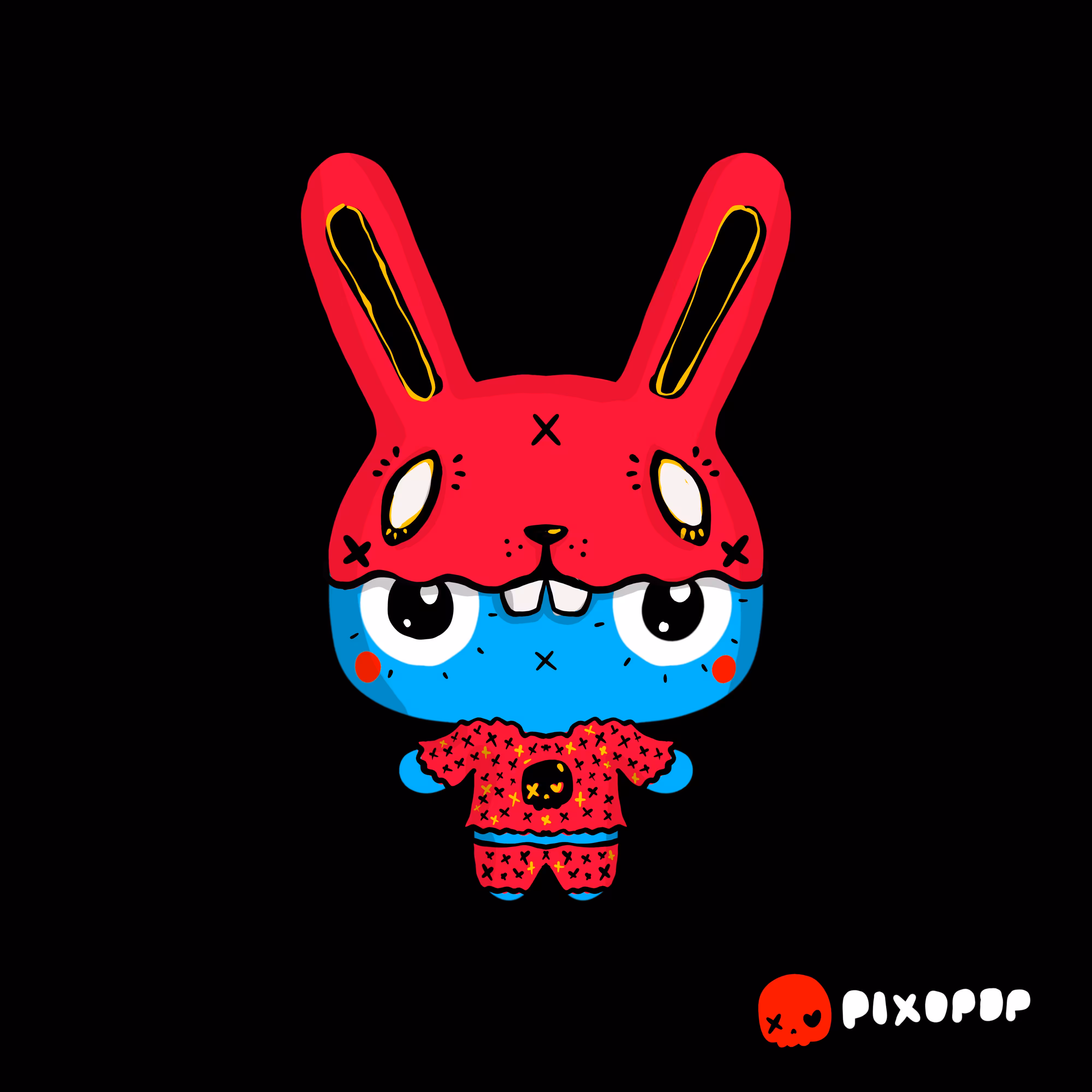 PIXOPOP CUTIES: Stitch Bunny #164