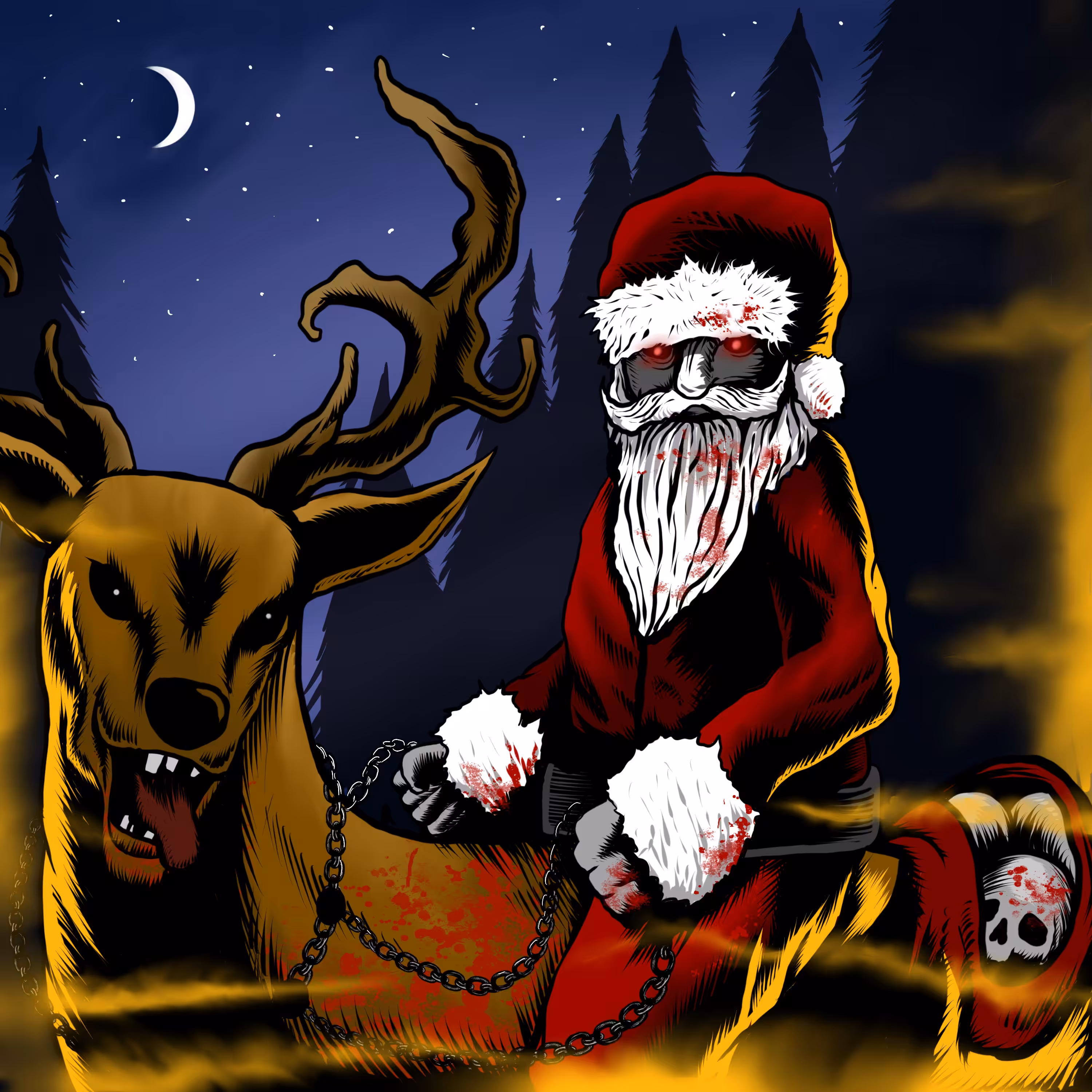 Scary santa