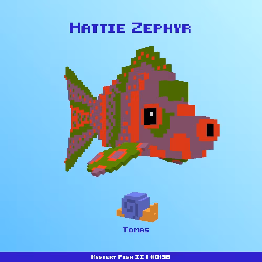 Hattie Zephyr :: Mystery Fish 0138/1000