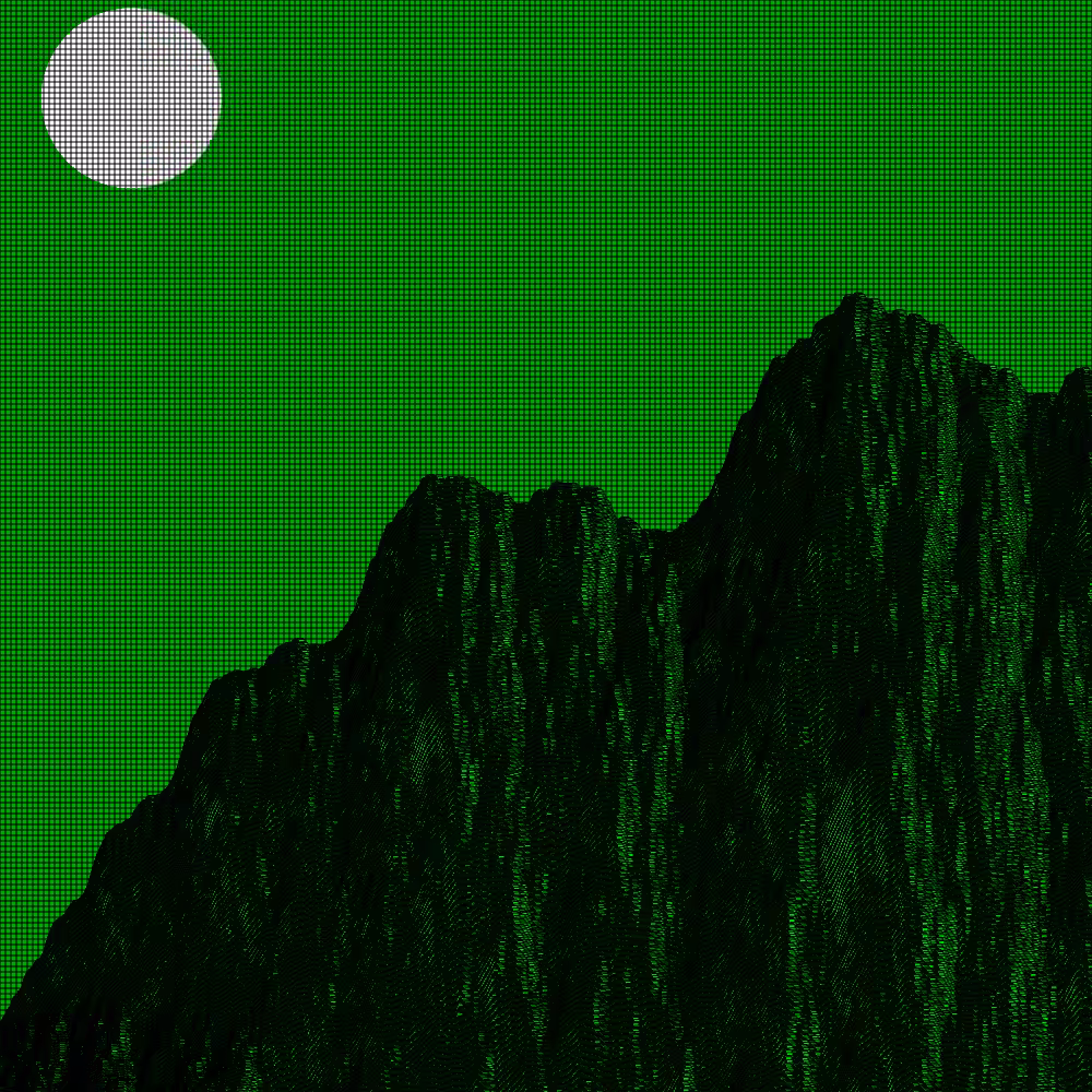 Classic generative landscape #27