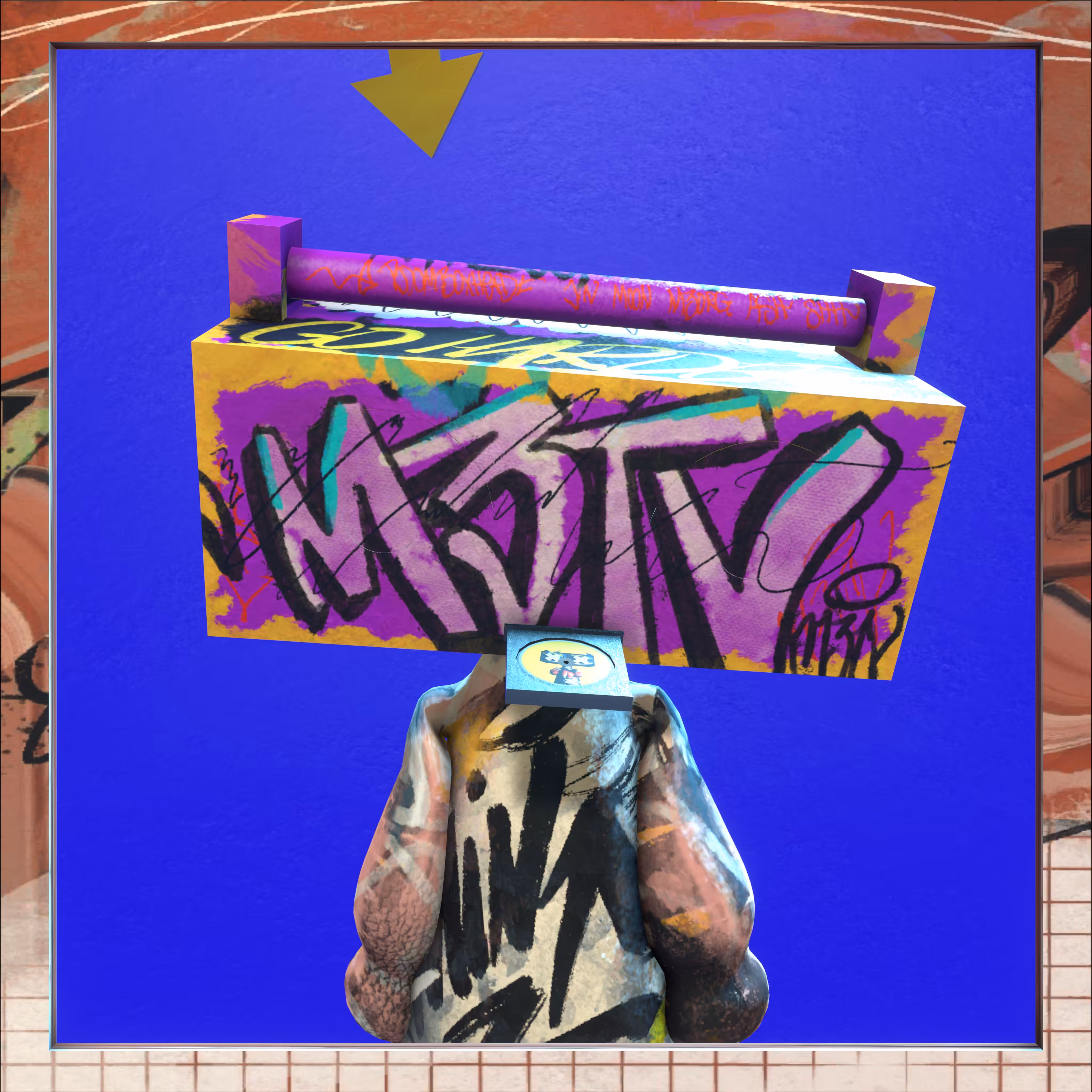 Boomboxhead #18