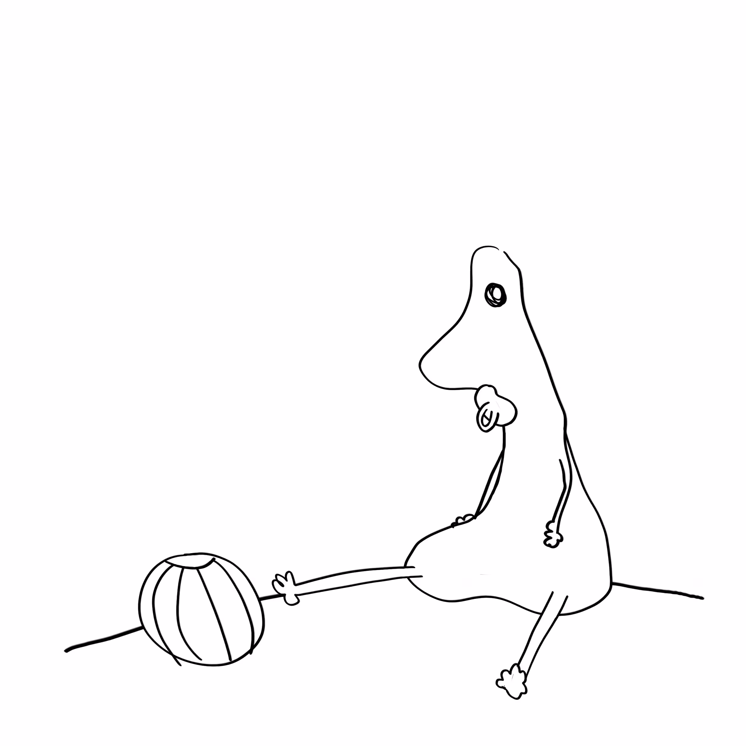 alone man