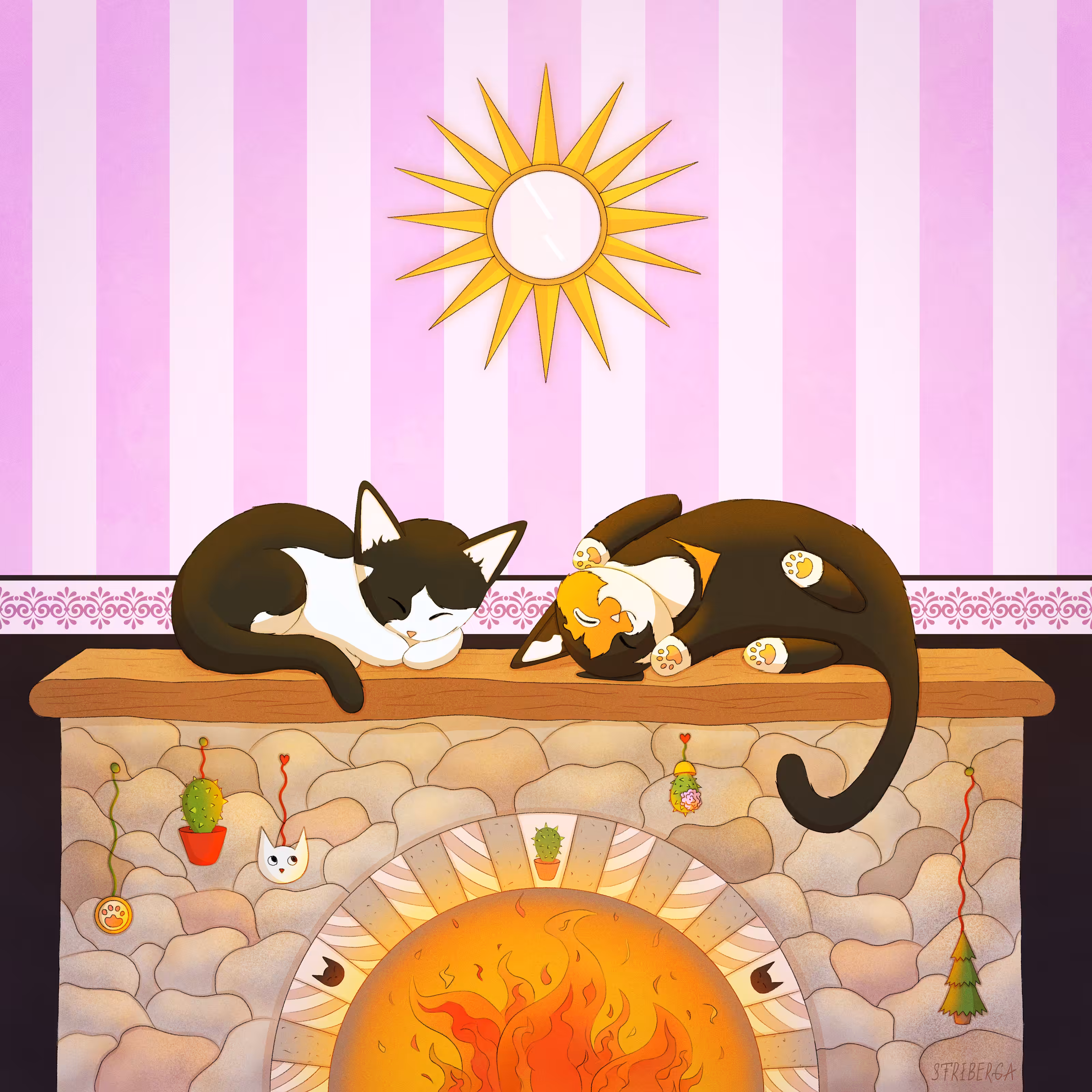 Happy kittens