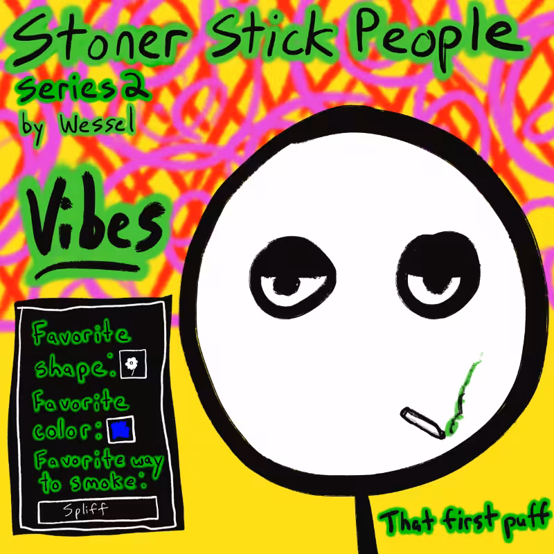 Stoner Stick People Series 2 #24