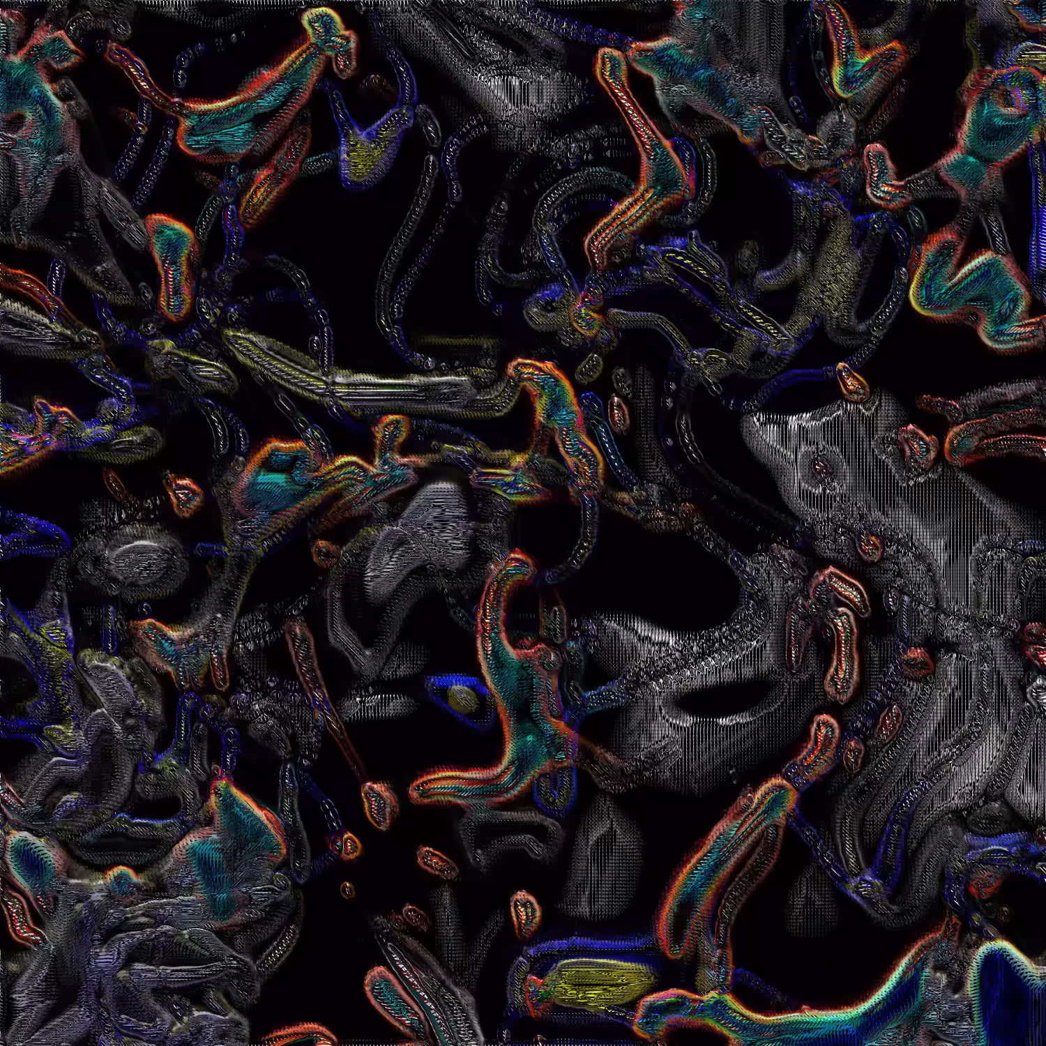 Chaotic movement of biological mass