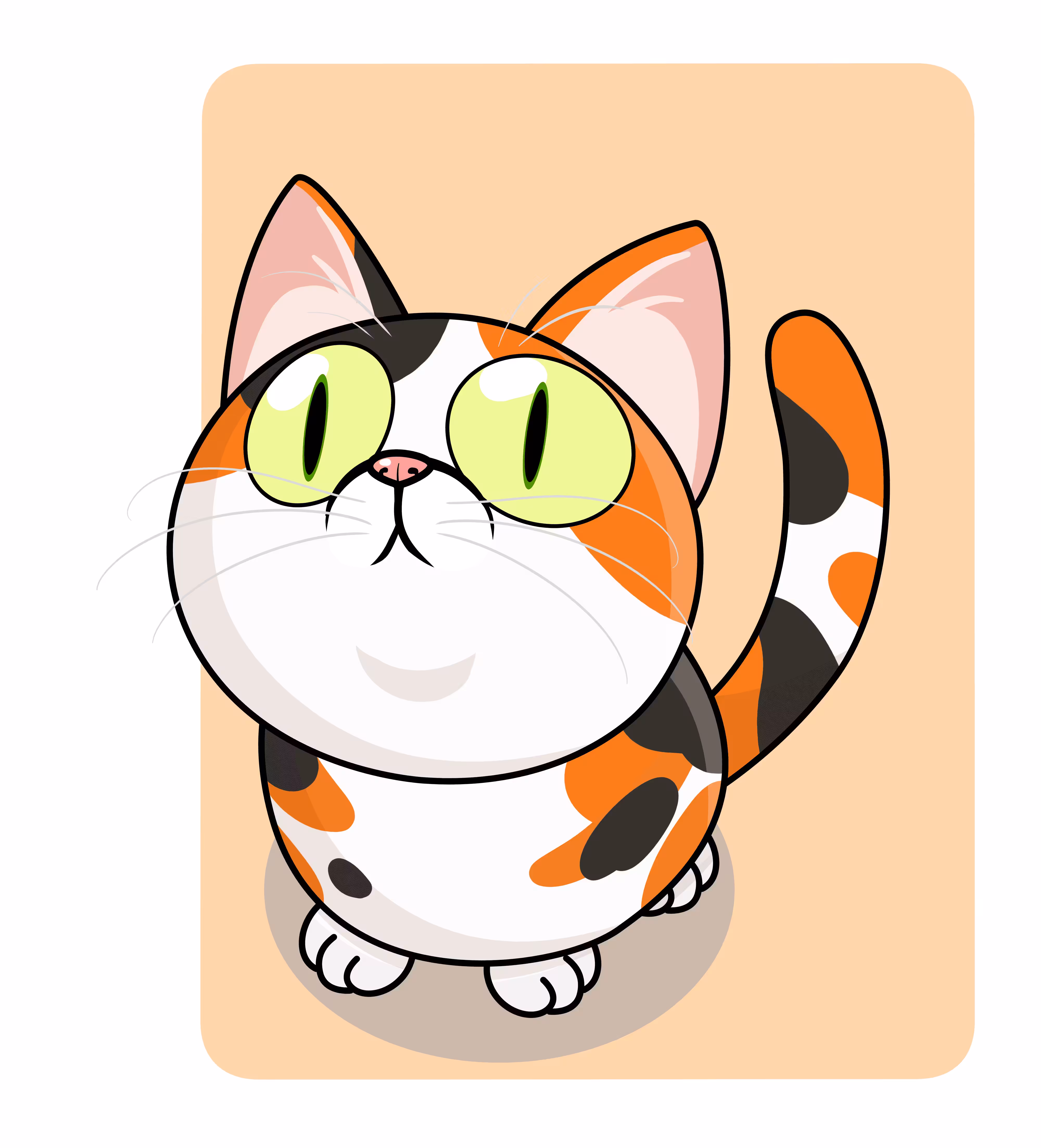 Cat Staring Galaxy #E0002