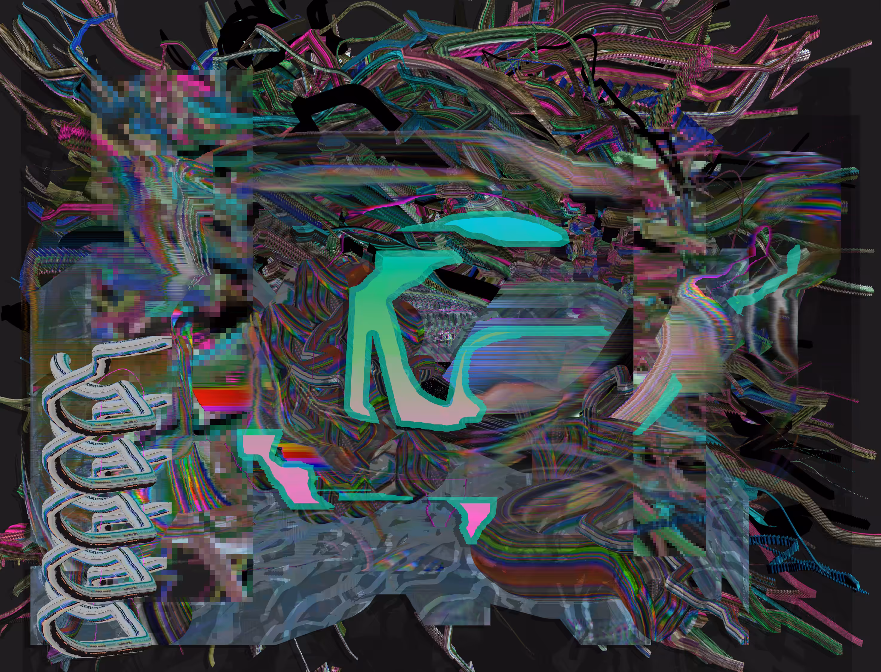 Glitched Traces: The hidden companion of the high-speed shutter