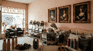 cinematic widescreen: abandoned beauty salon