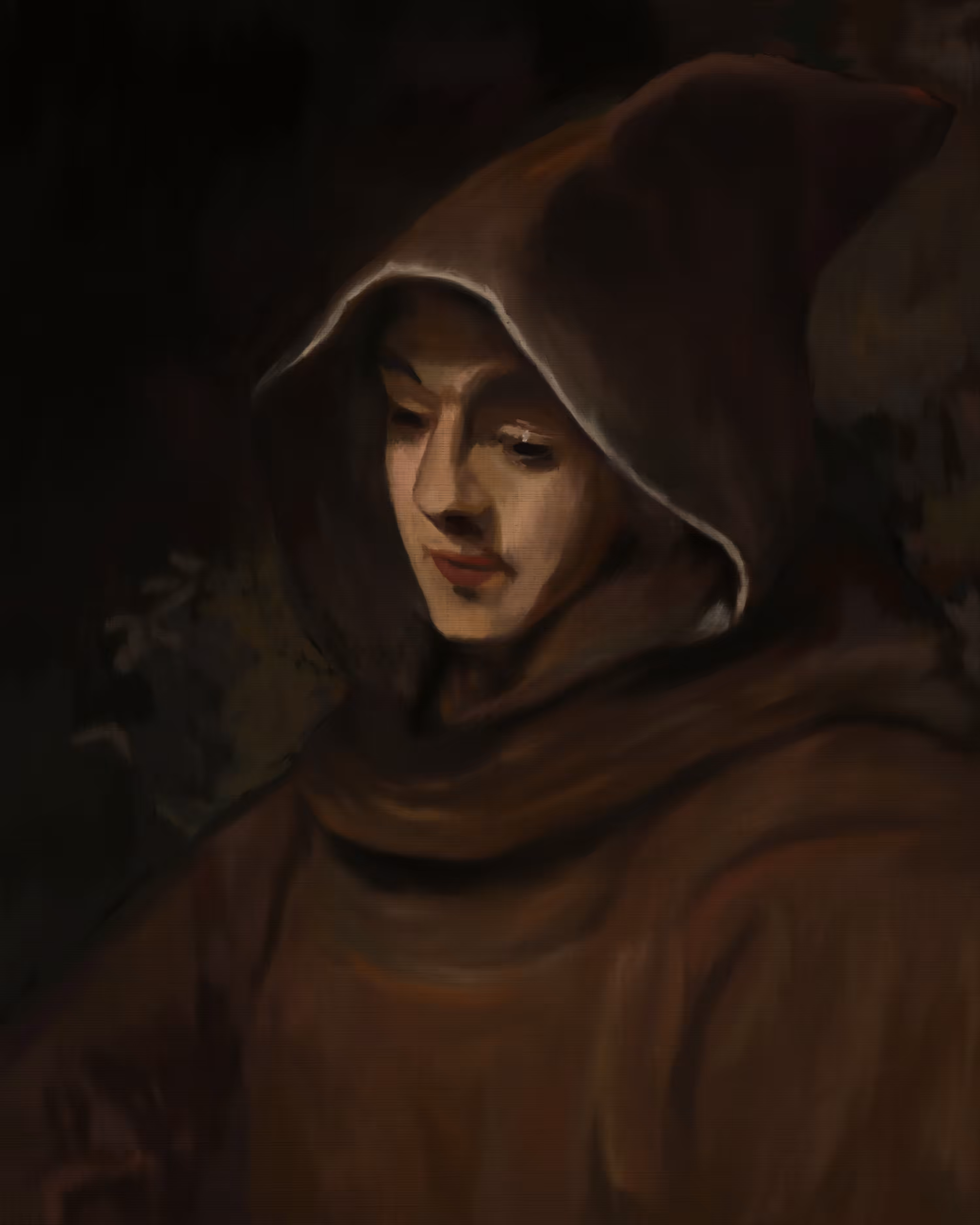 Repaint Rembrandt’s Son Titus in a Monk’s Habit